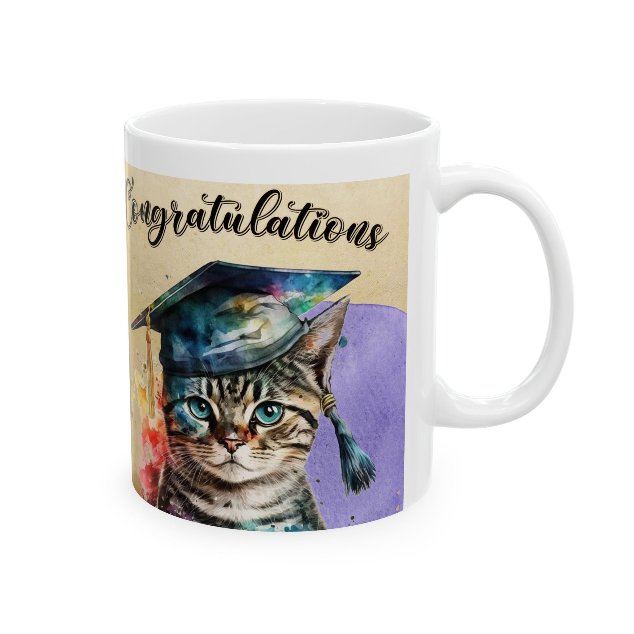 Purr-oud of You Graduation Mug – Cute Cat Graduation Gift