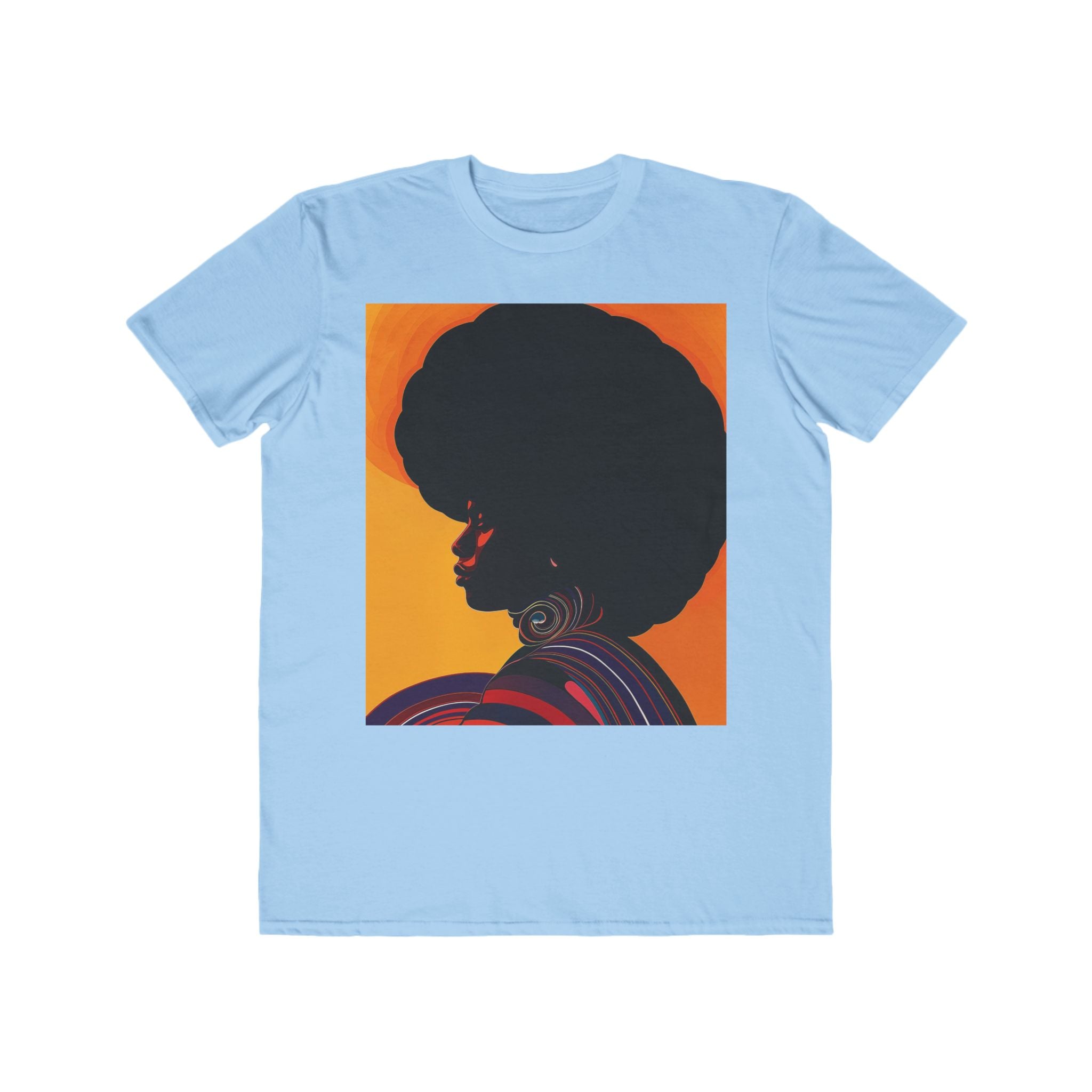 Afro Radiance – Retro Soul Silhouette T-Shirt