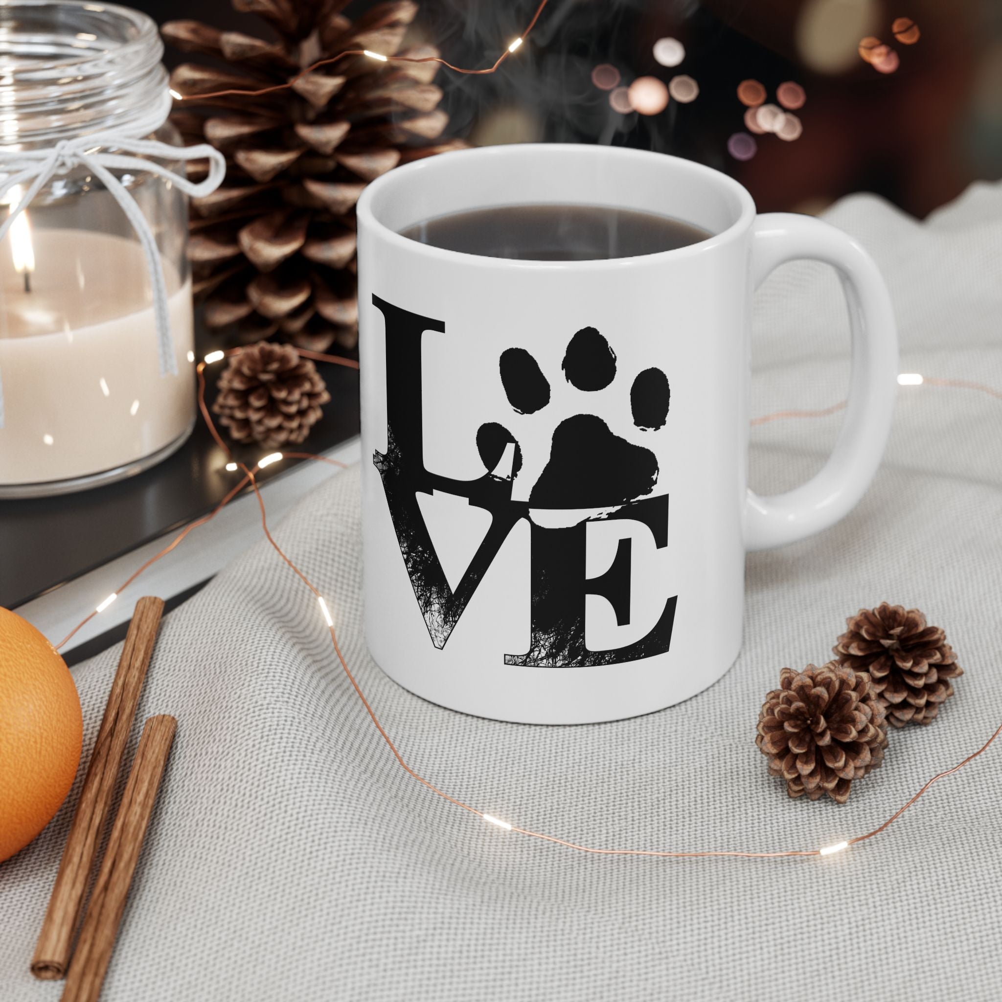 Love Paw Mug – Pet Lover Coffee Cup