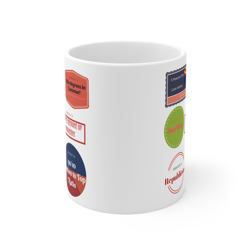 5 Reasons to Love Arizona Mug – Funny Desert Life Coffee Cup