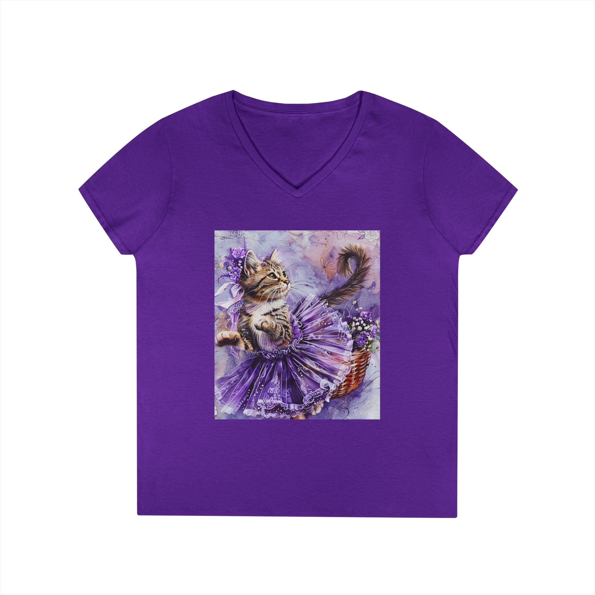 Violet Dream Kitten – Twilight Ballet Tee