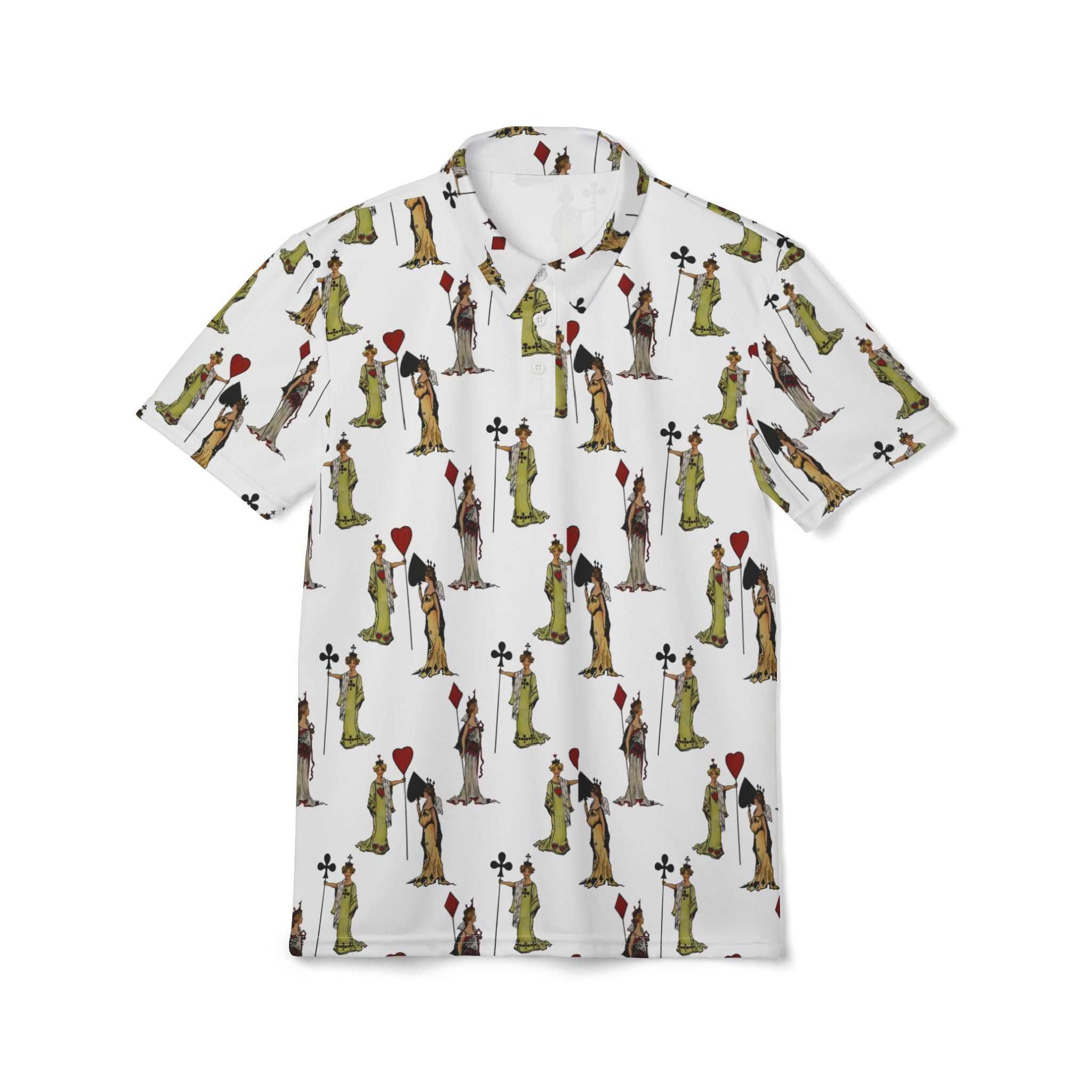 Royal Cards – Vintage Playing Card Polo Shirt