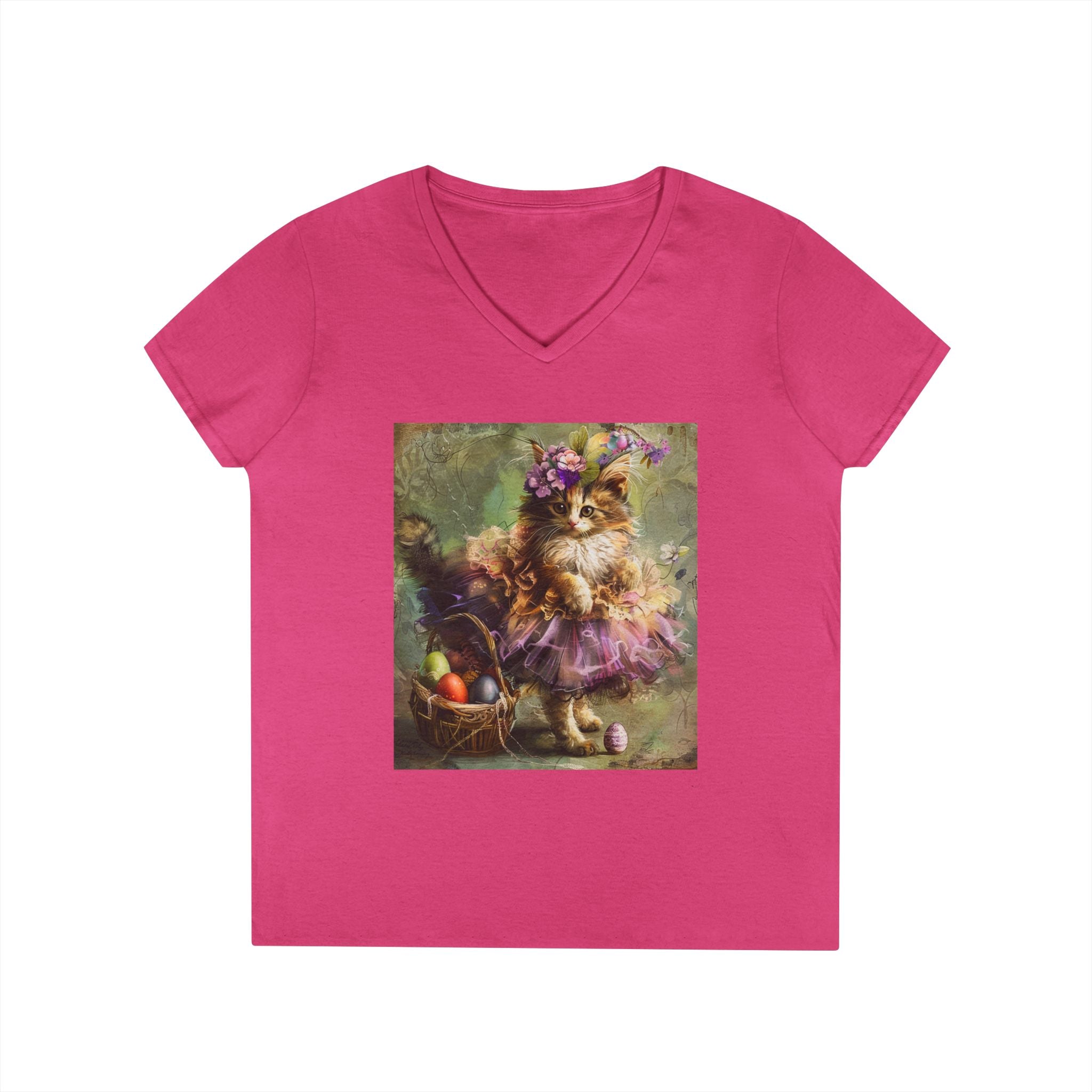 Meadow Treasure Kitten – Spring Keepsake Tee