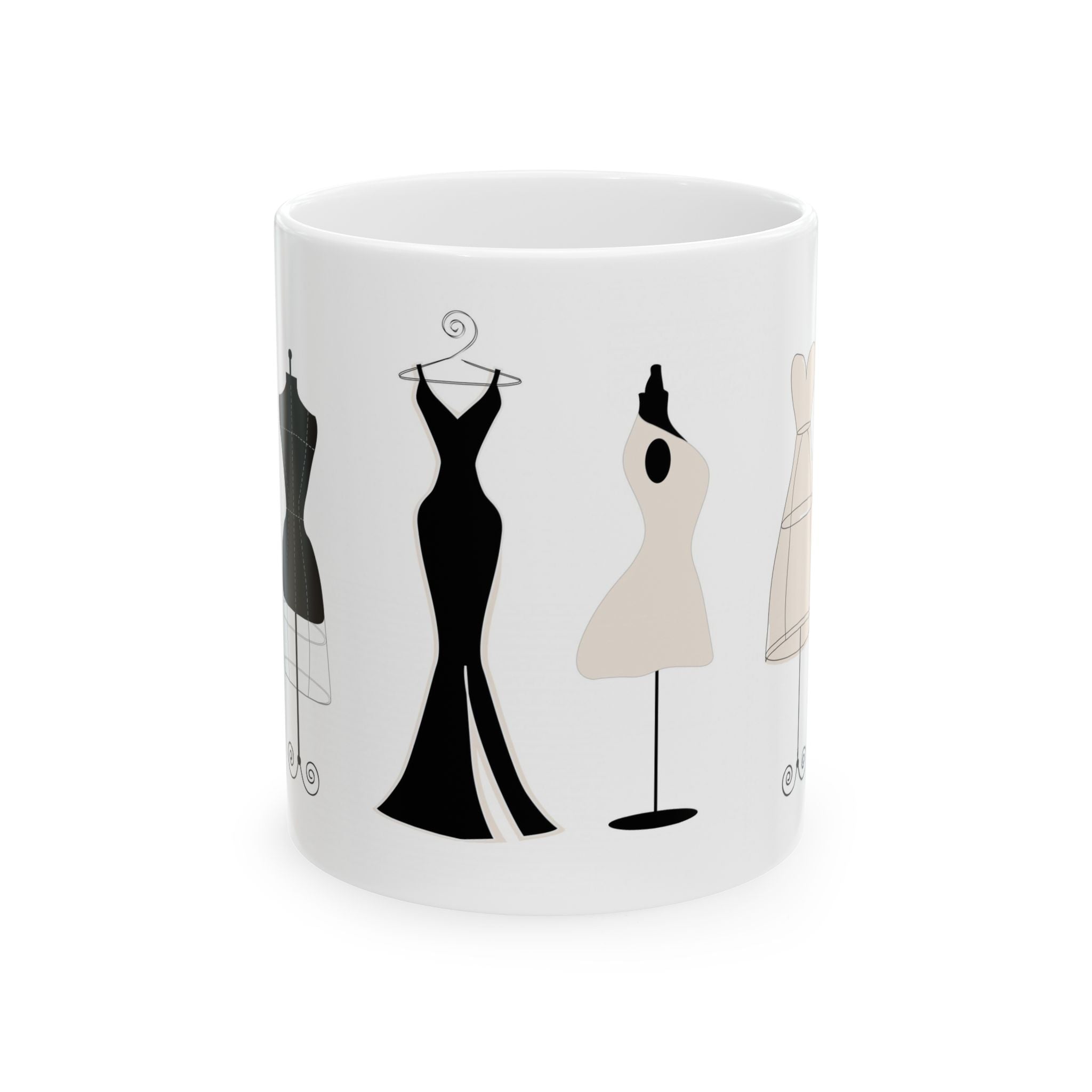 Elegance Is a Lifestyle Mug – Minimalist Fashion Coffee Cup