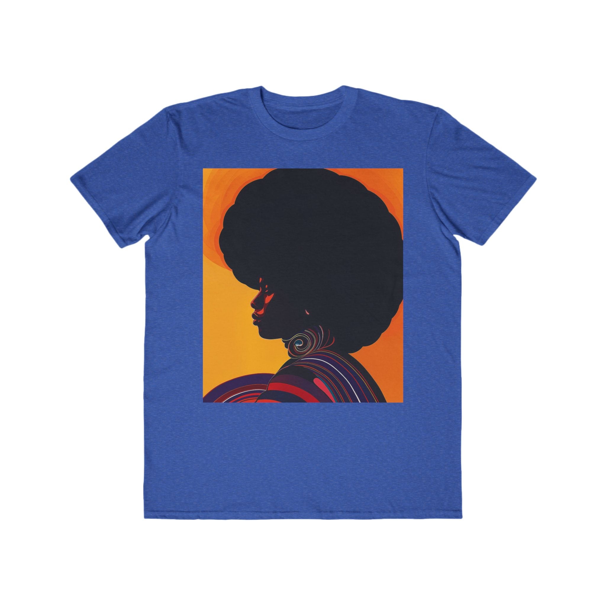 Afro Radiance – Retro Soul Silhouette T-Shirt