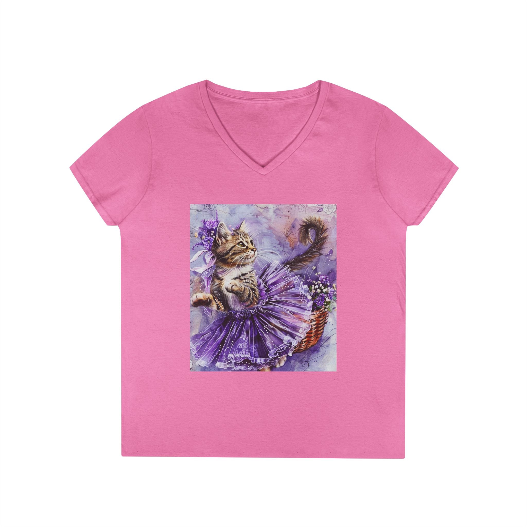 Violet Dream Kitten – Twilight Ballet Tee