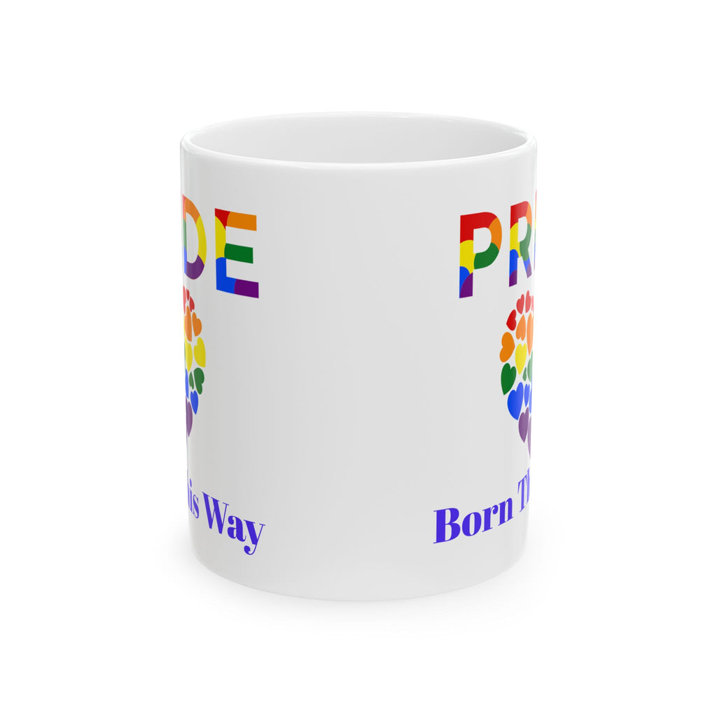 Pride Heart Mug – Bold Rainbow Love Statement