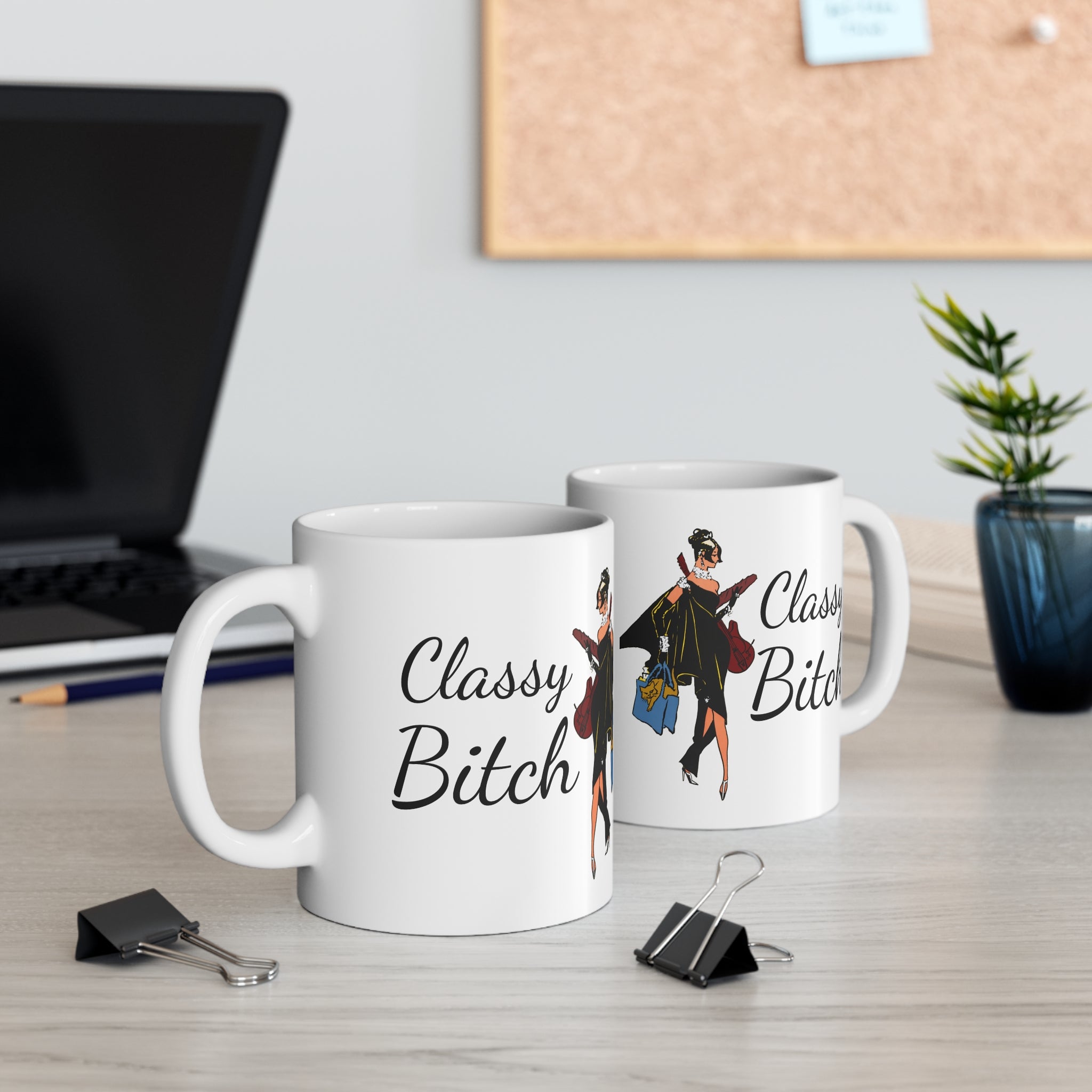 Classy Bitch Mug – Elegant Attitude Statement