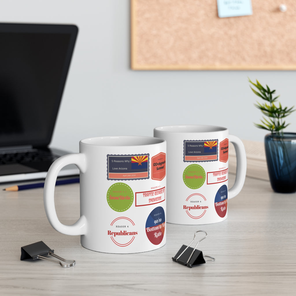 5 Reasons to Love Arizona Mug – Funny Desert Life Coffee Cup