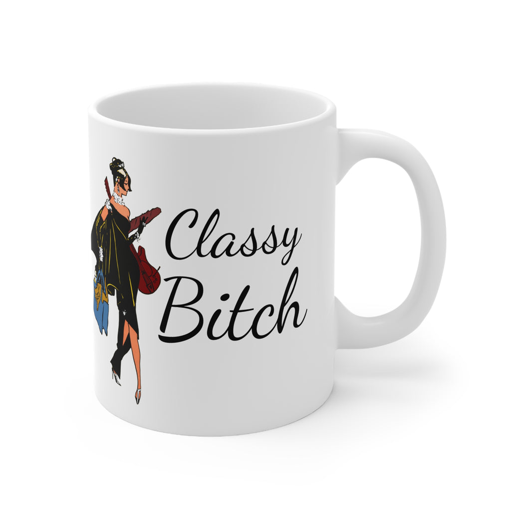 Classy Bitch Mug – Elegant Attitude Statement