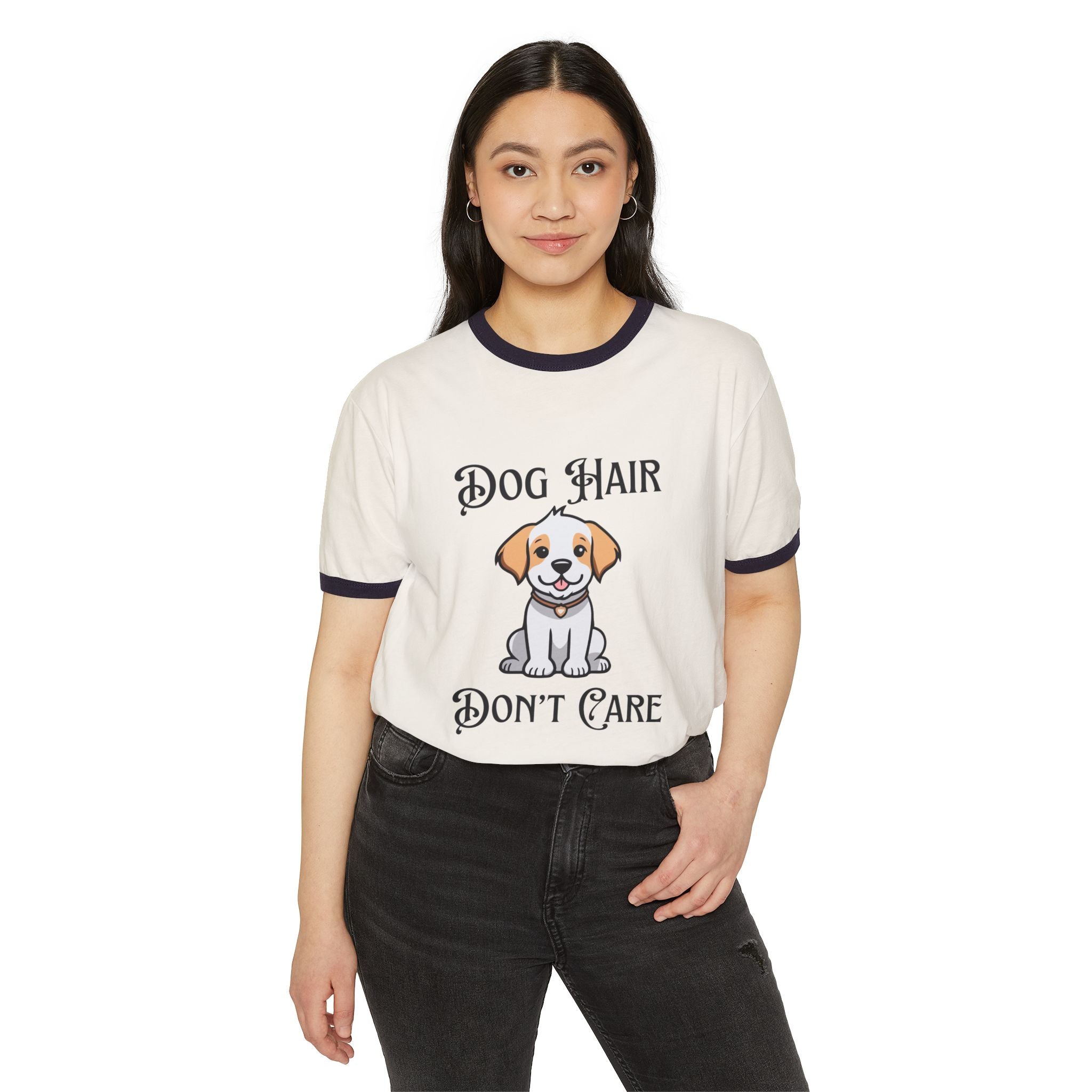 Dog Hair Don't Care T-Shirt - Perfect for Dog Lovers