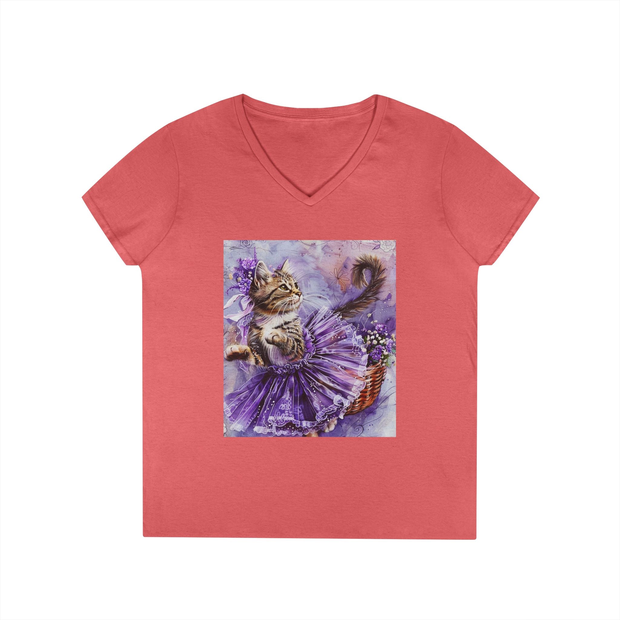 Violet Dream Kitten – Twilight Ballet Tee