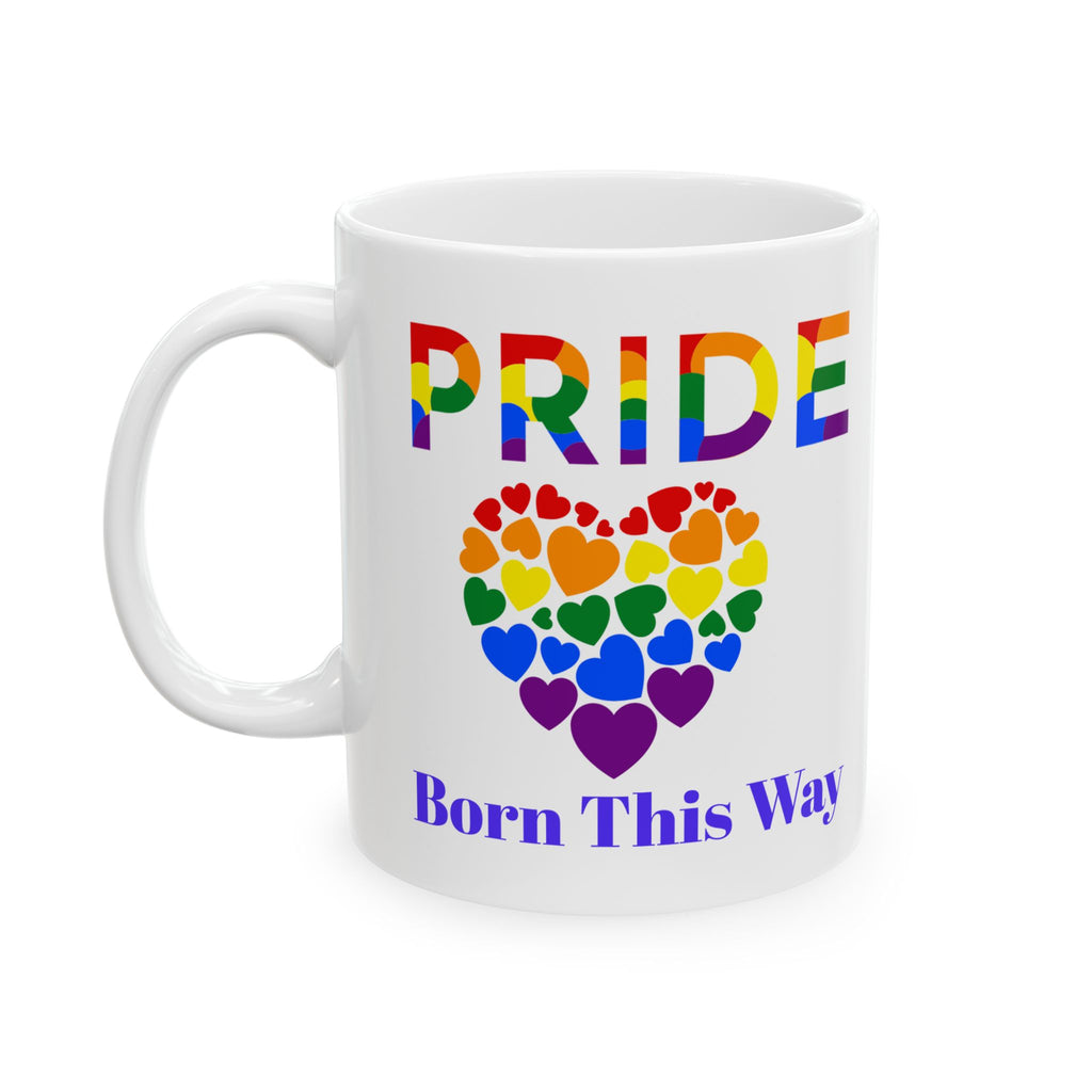 Pride Heart Mug – Bold Rainbow Love Statement