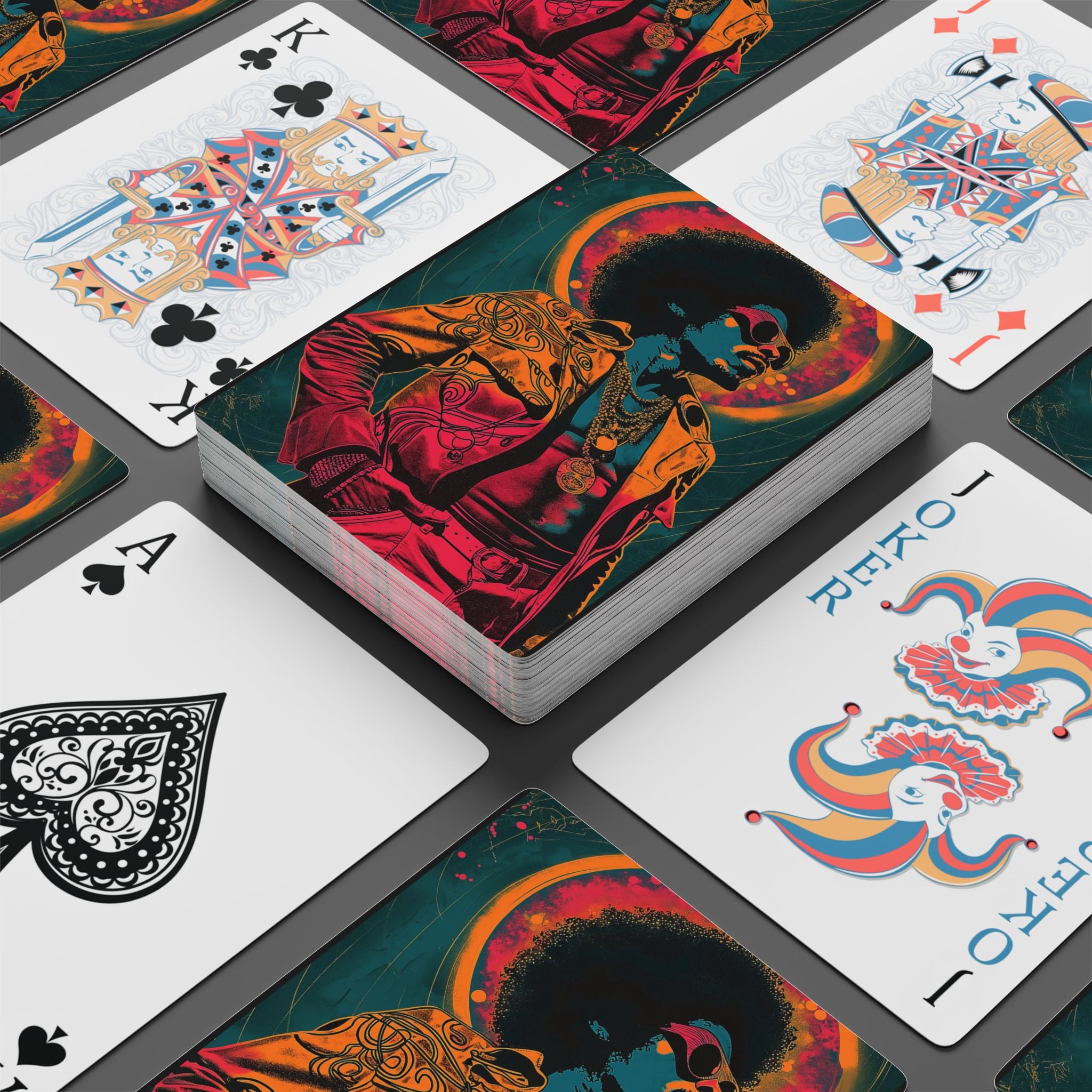 Funk Muse Playing Cards – Retro Soul Art Deck