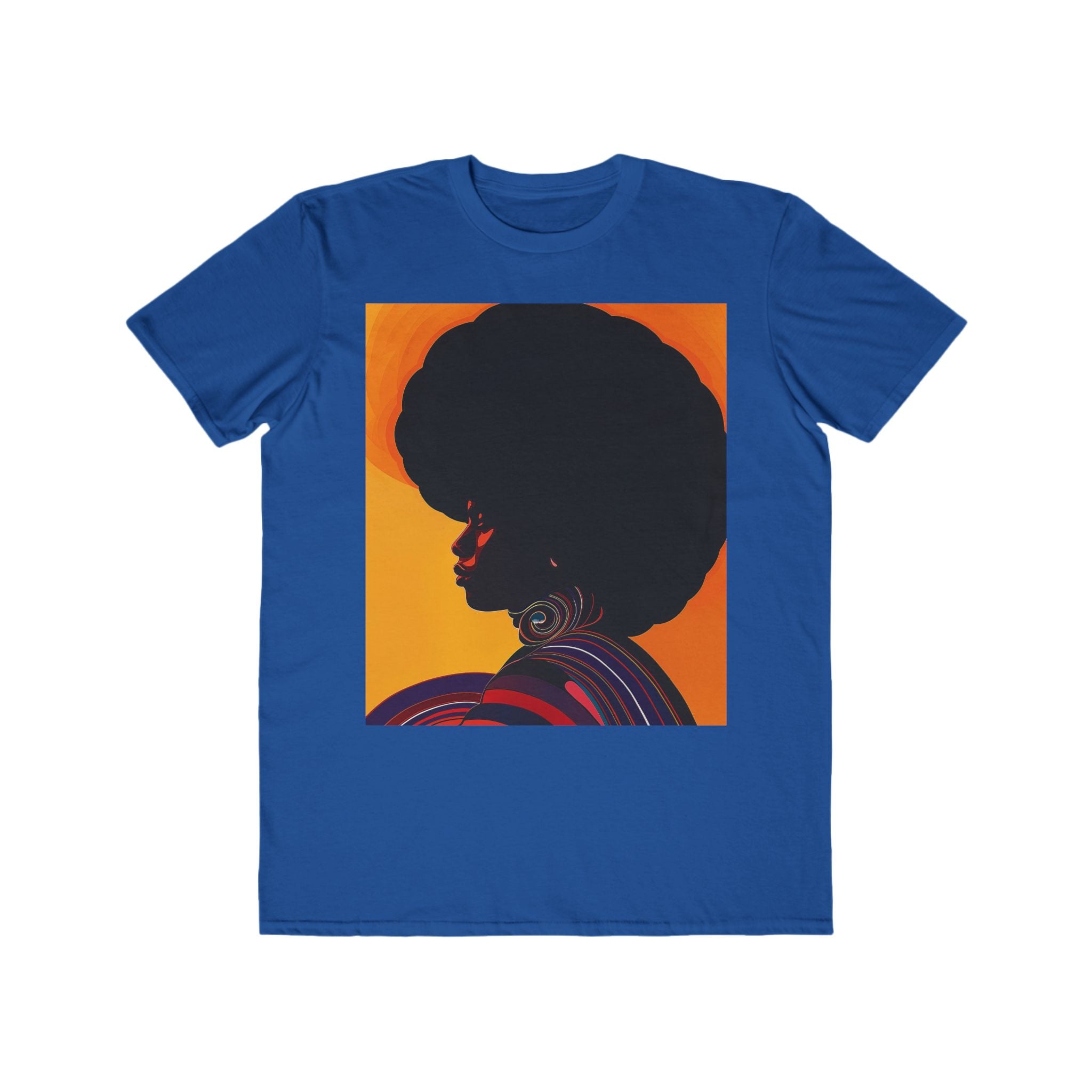 Afro Radiance – Retro Soul Silhouette T-Shirt