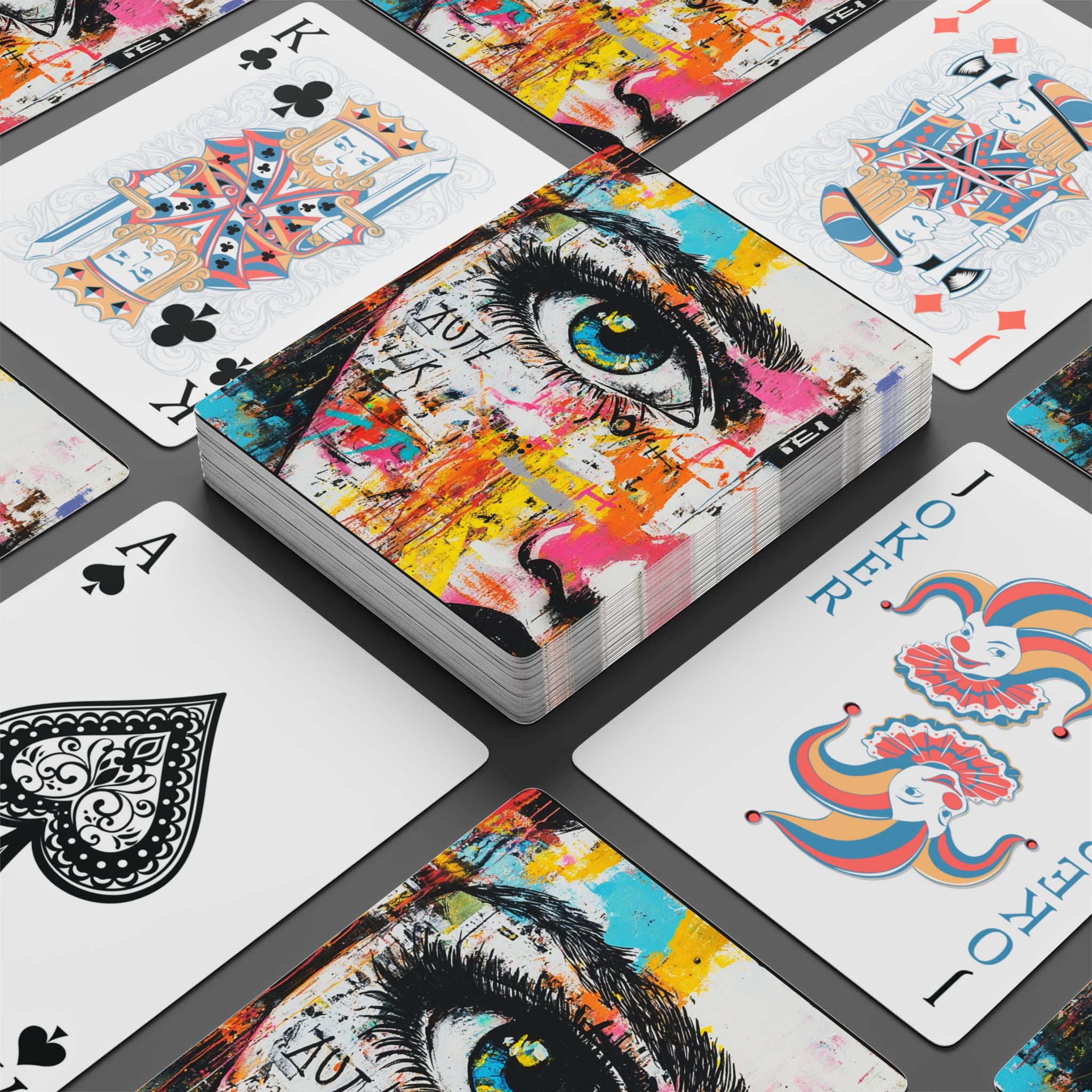 Urban Vision Playing Cards – Abstract Art Deck