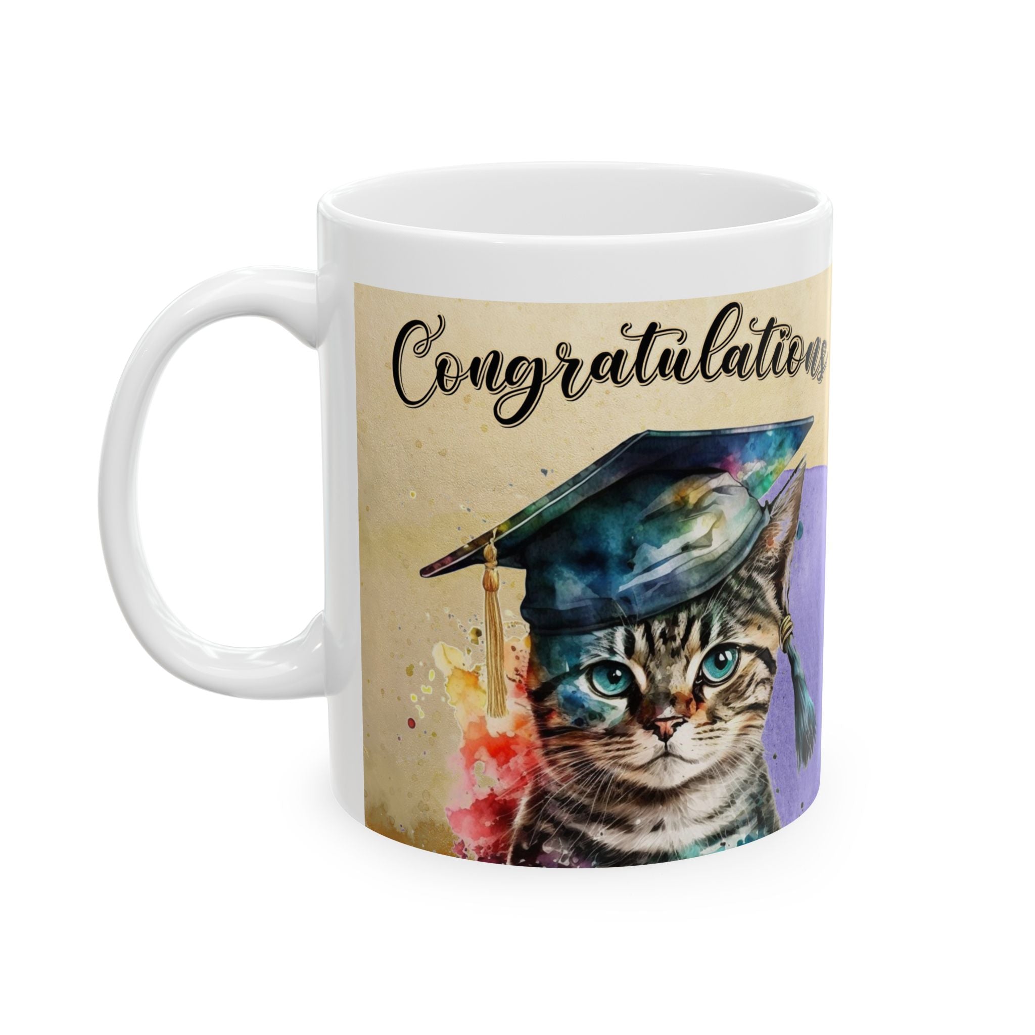 Purr-oud of You Graduation Mug – Cute Cat Graduation Gift
