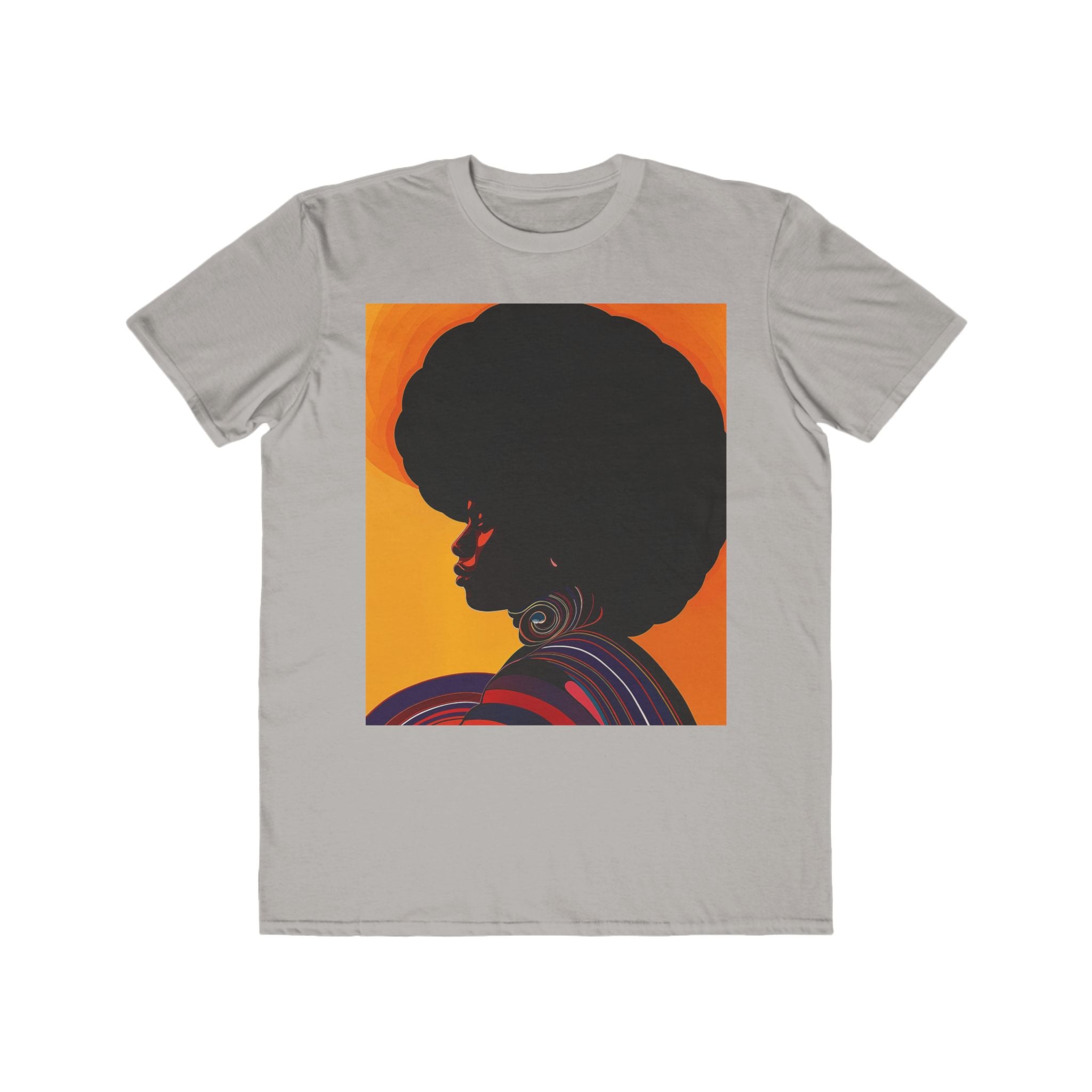 Afro Radiance – Retro Soul Silhouette T-Shirt