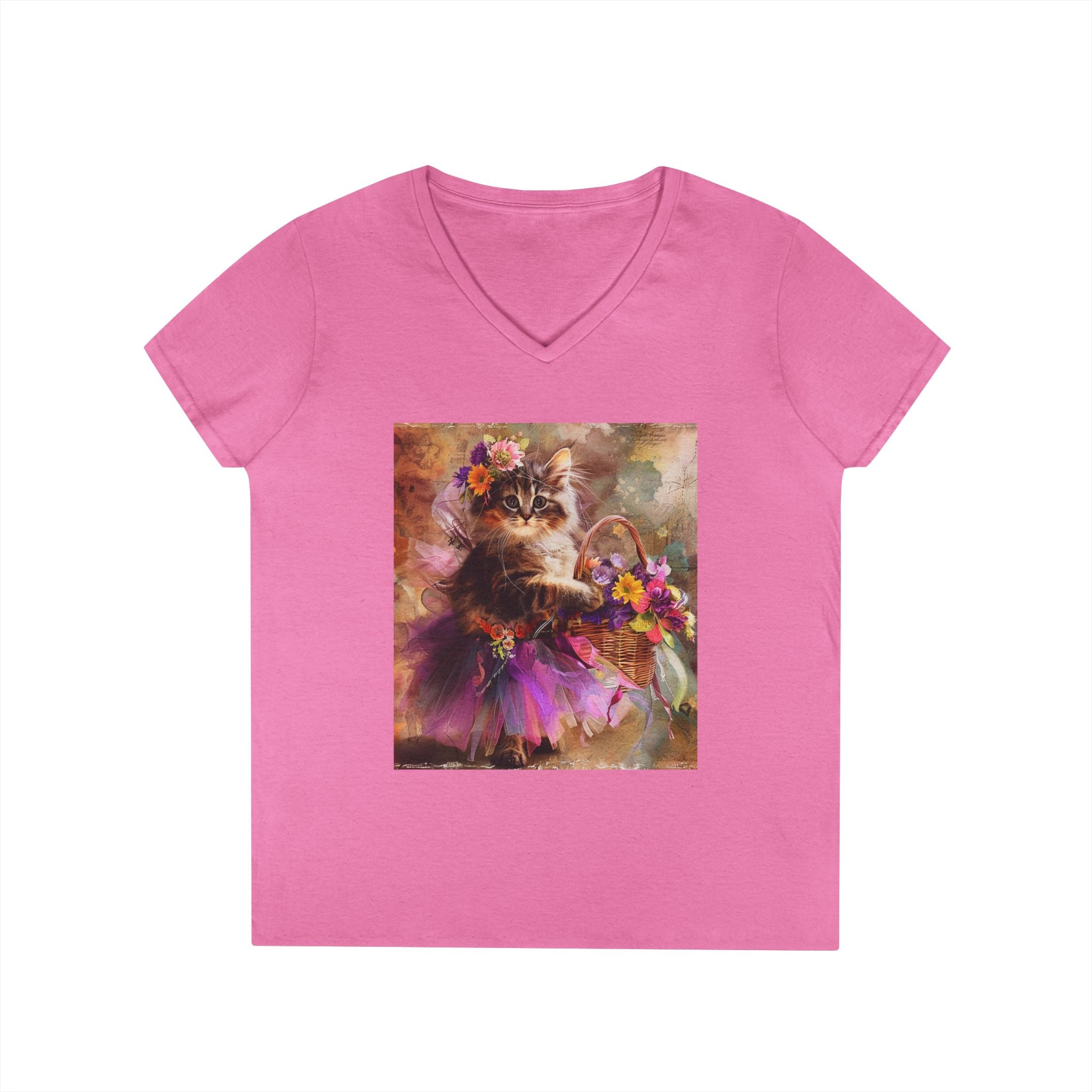 Velvet Bloom Kitten – Enchanted Garden Tee
