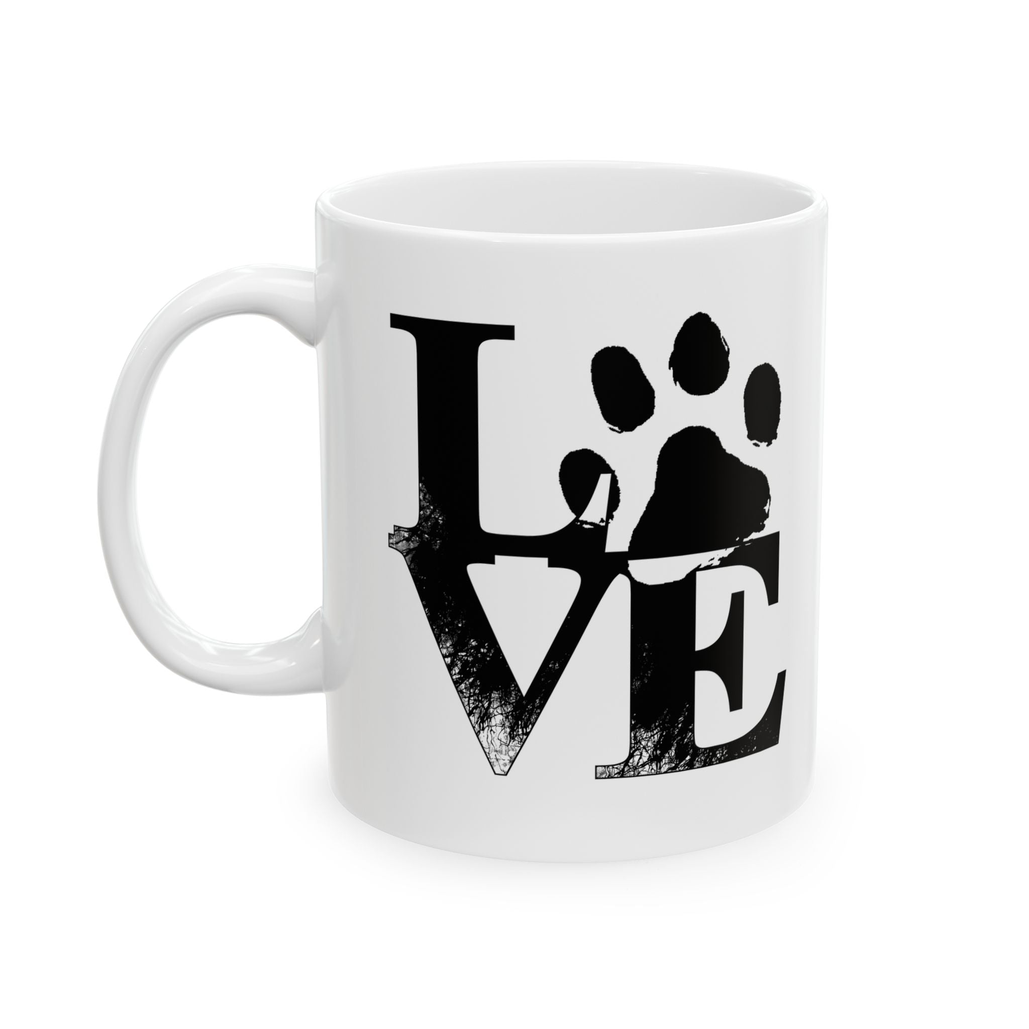 Love Paw Mug – Pet Lover Coffee Cup