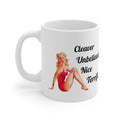 Clever & Terrific Mug – Retro Pin-Up Statement Cup