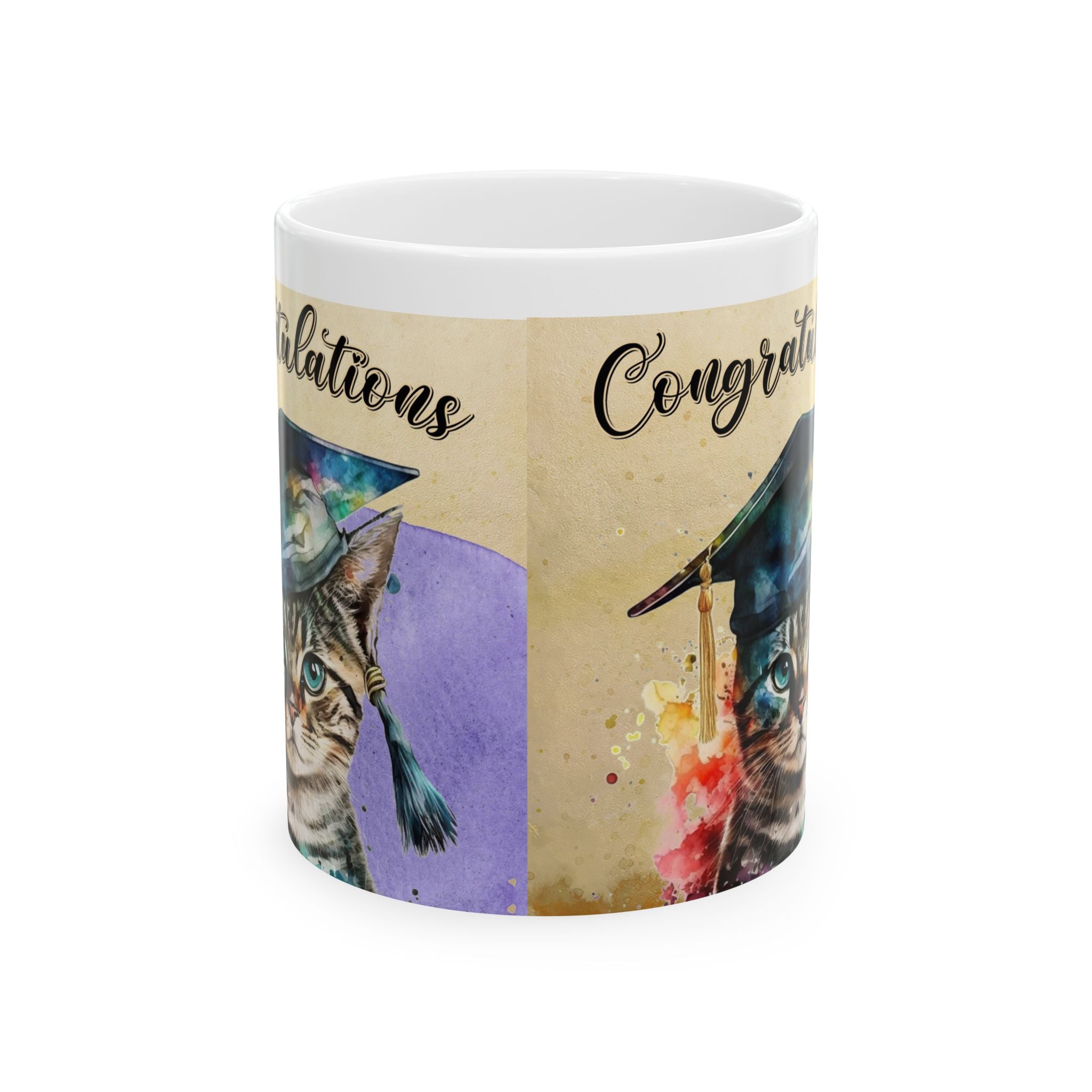 Purr-oud of You Graduation Mug – Cute Cat Graduation Gift