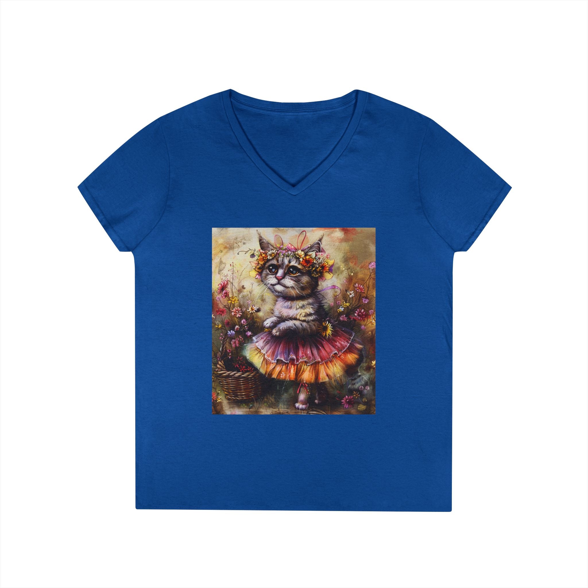 Sunset Bloom Kitten – Golden Garden Tee