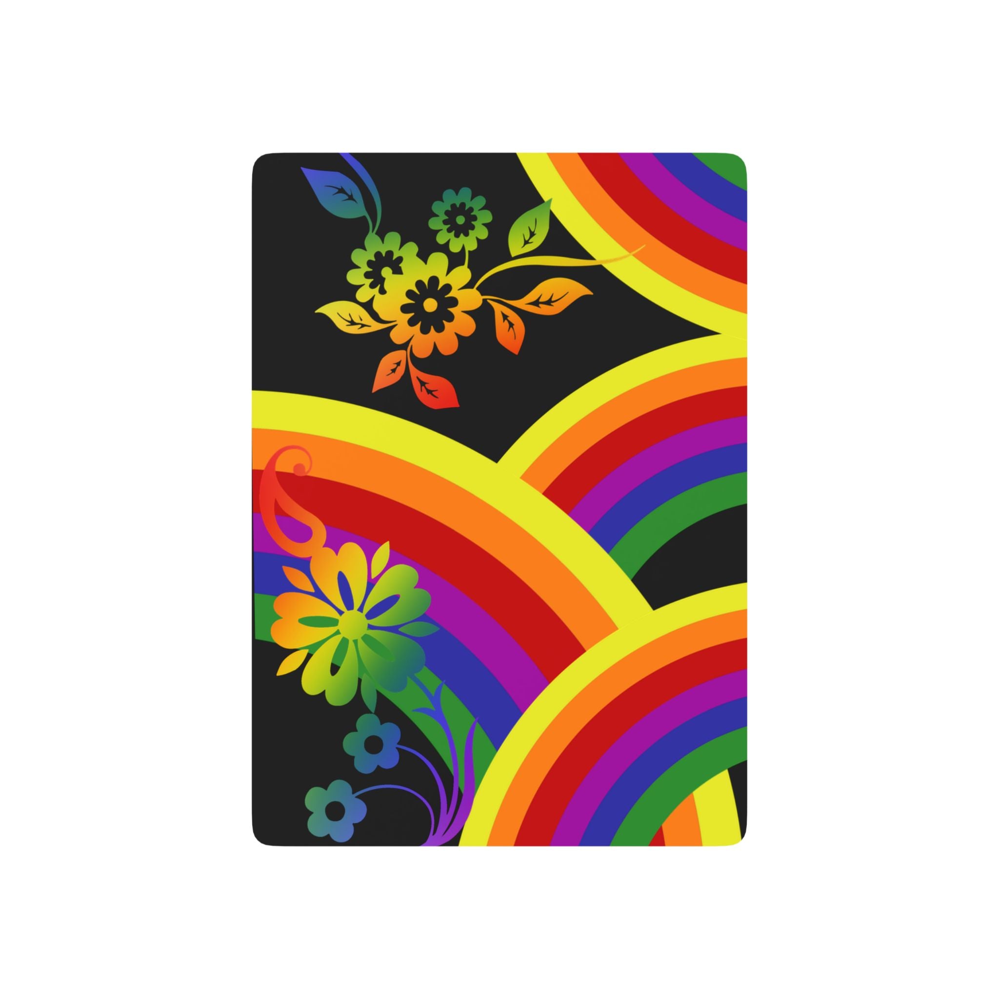 Midnight Bloom Playing Cards – Rainbow Luxe Deck