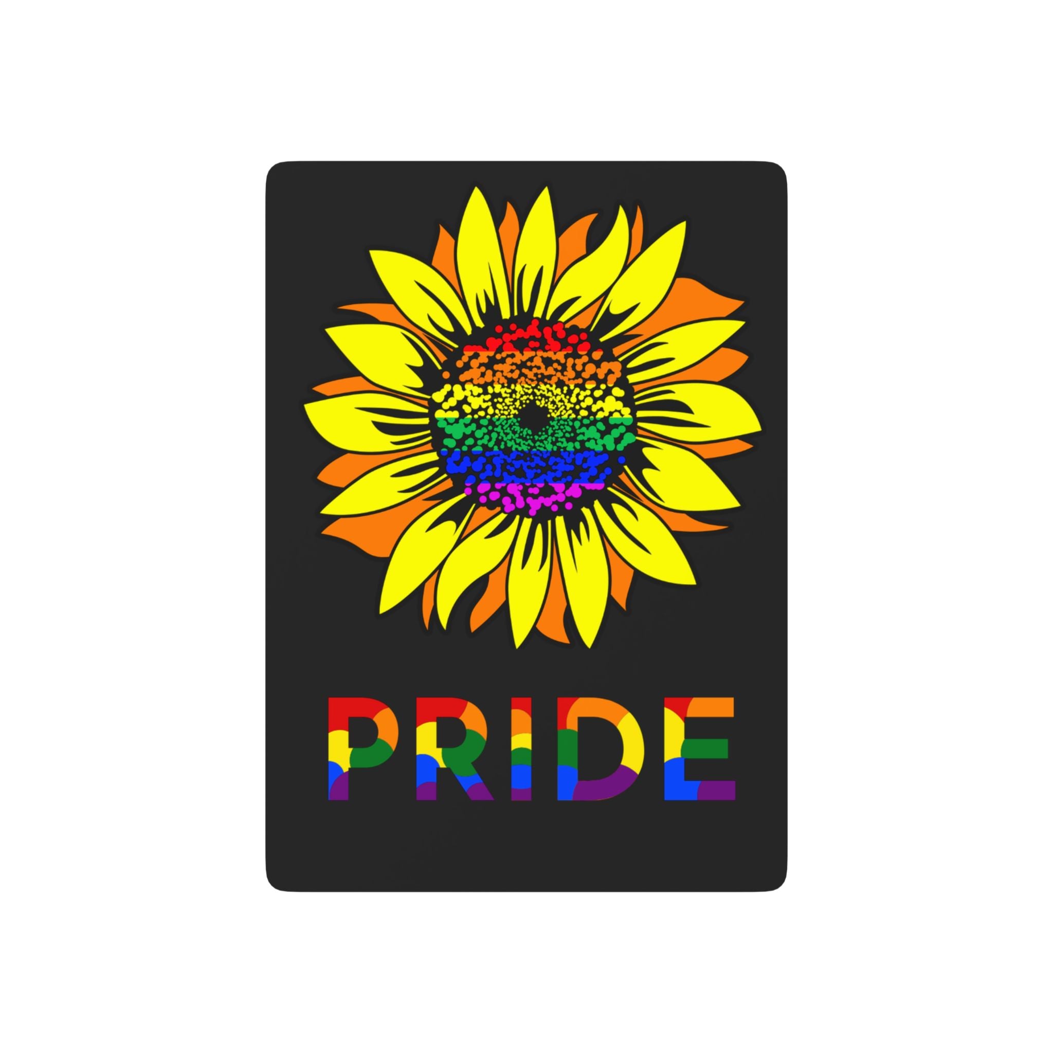 Pride Sunflower Playing Cards – Bold Unity Deck
