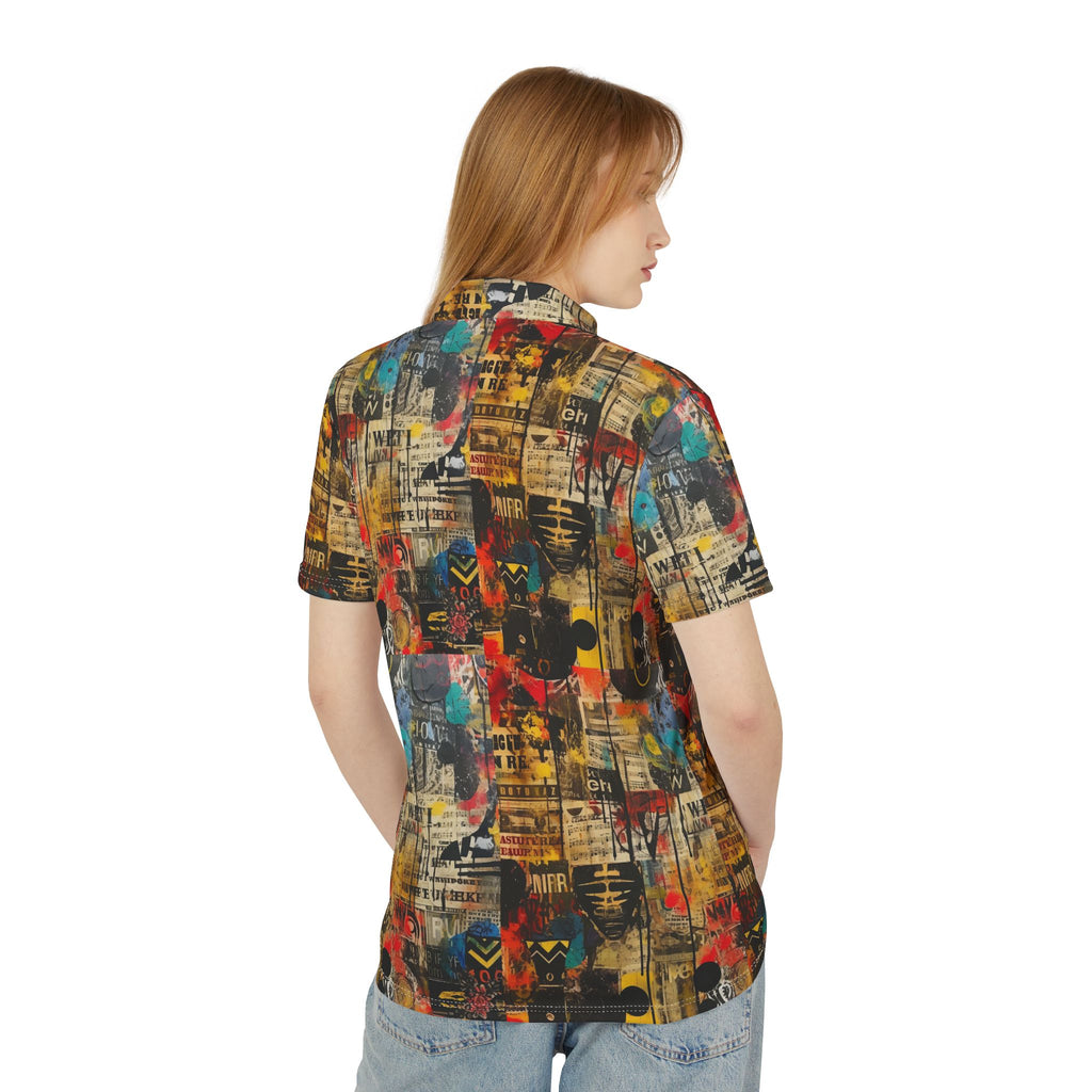 Urban Collage – Street Art Polo Shirt