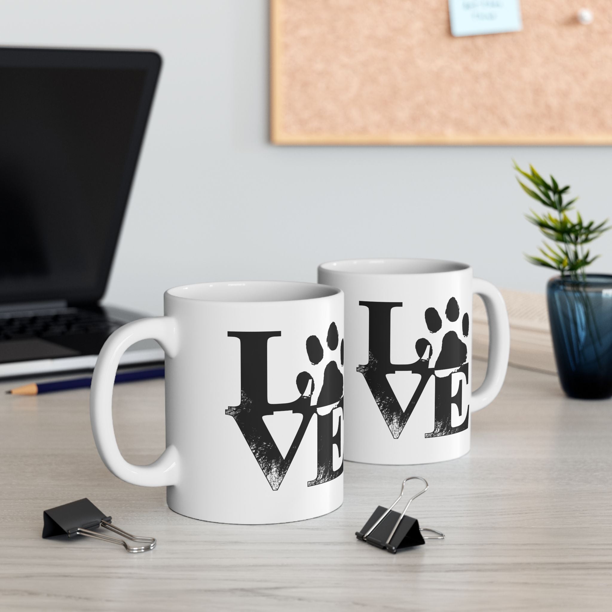 Love Paw Mug – Pet Lover Coffee Cup