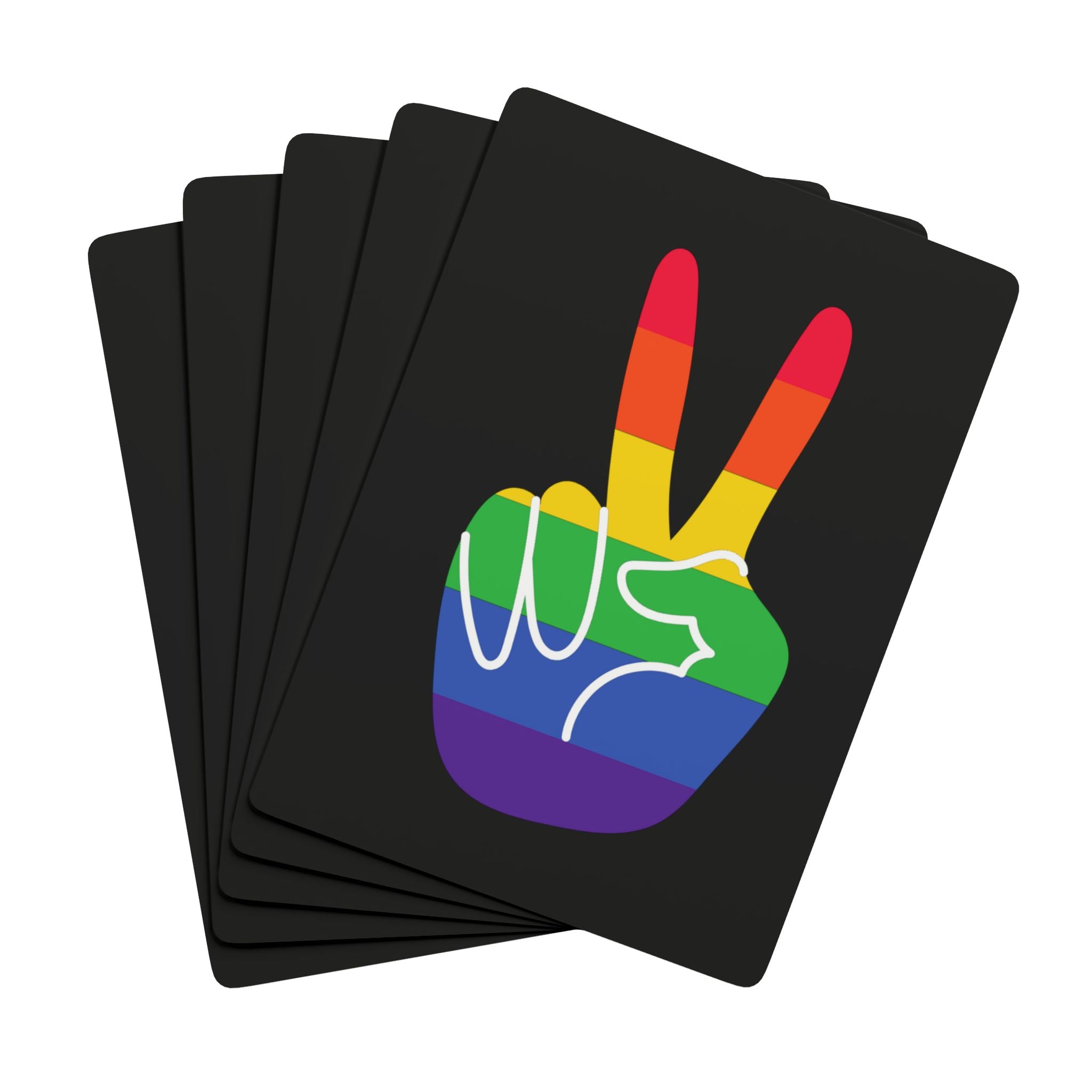 Peace & Pride Playing Cards – Minimal Unity Deck