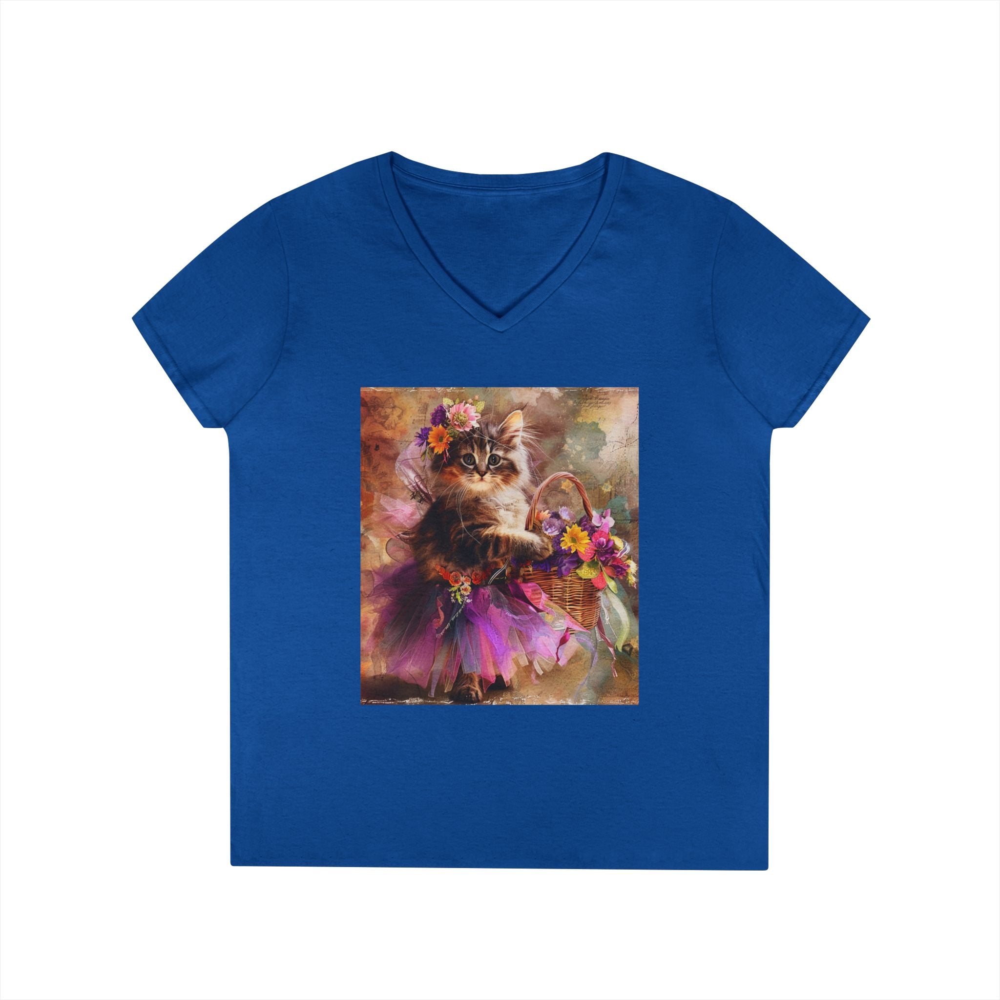 Velvet Bloom Kitten – Enchanted Garden Tee