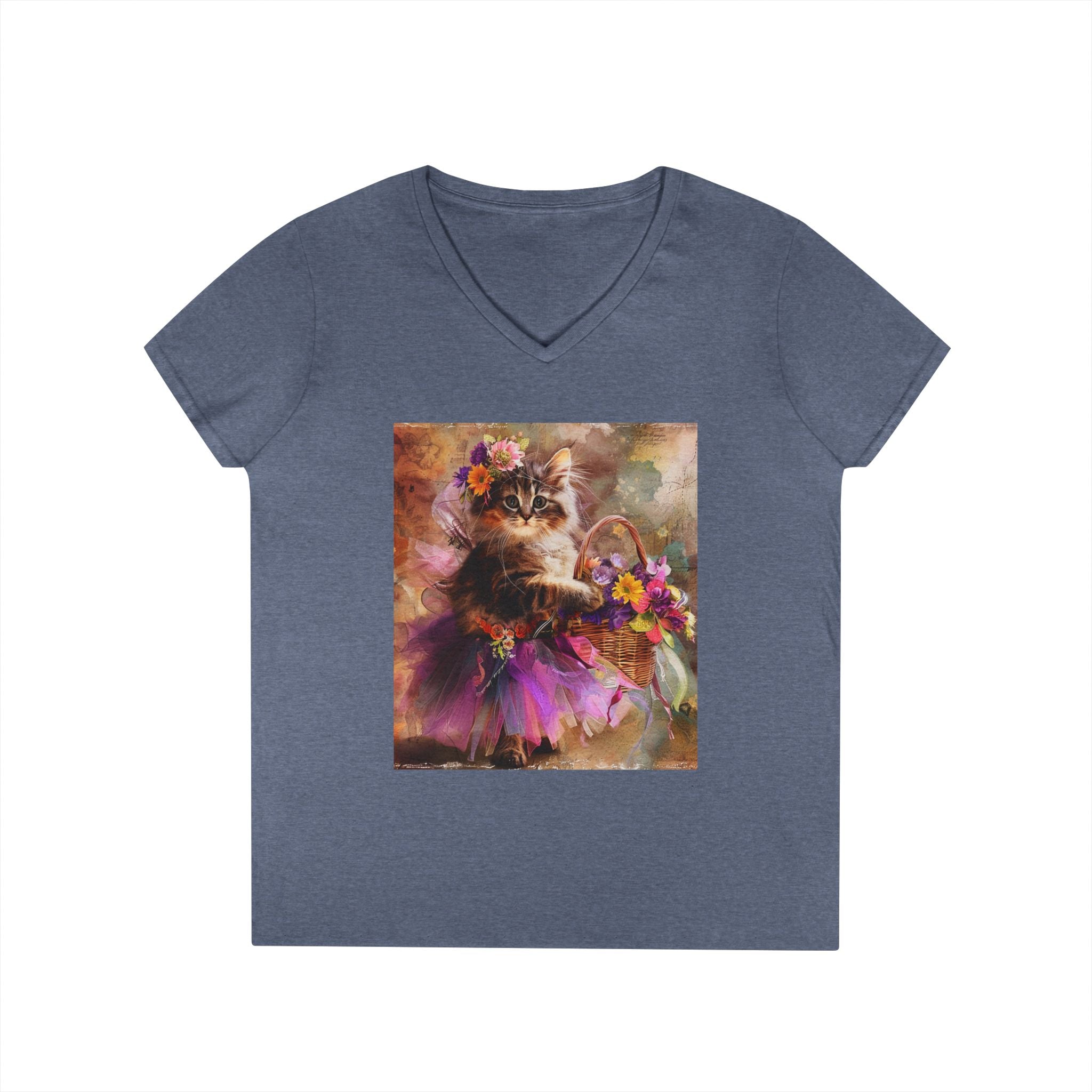 Velvet Bloom Kitten – Enchanted Garden Tee