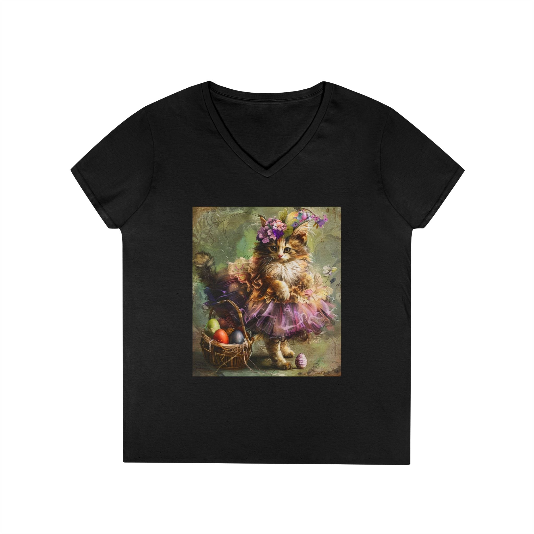 Meadow Treasure Kitten – Spring Keepsake Tee