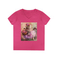 Blushing Petal Kitten – Twirl & Bloom Tee