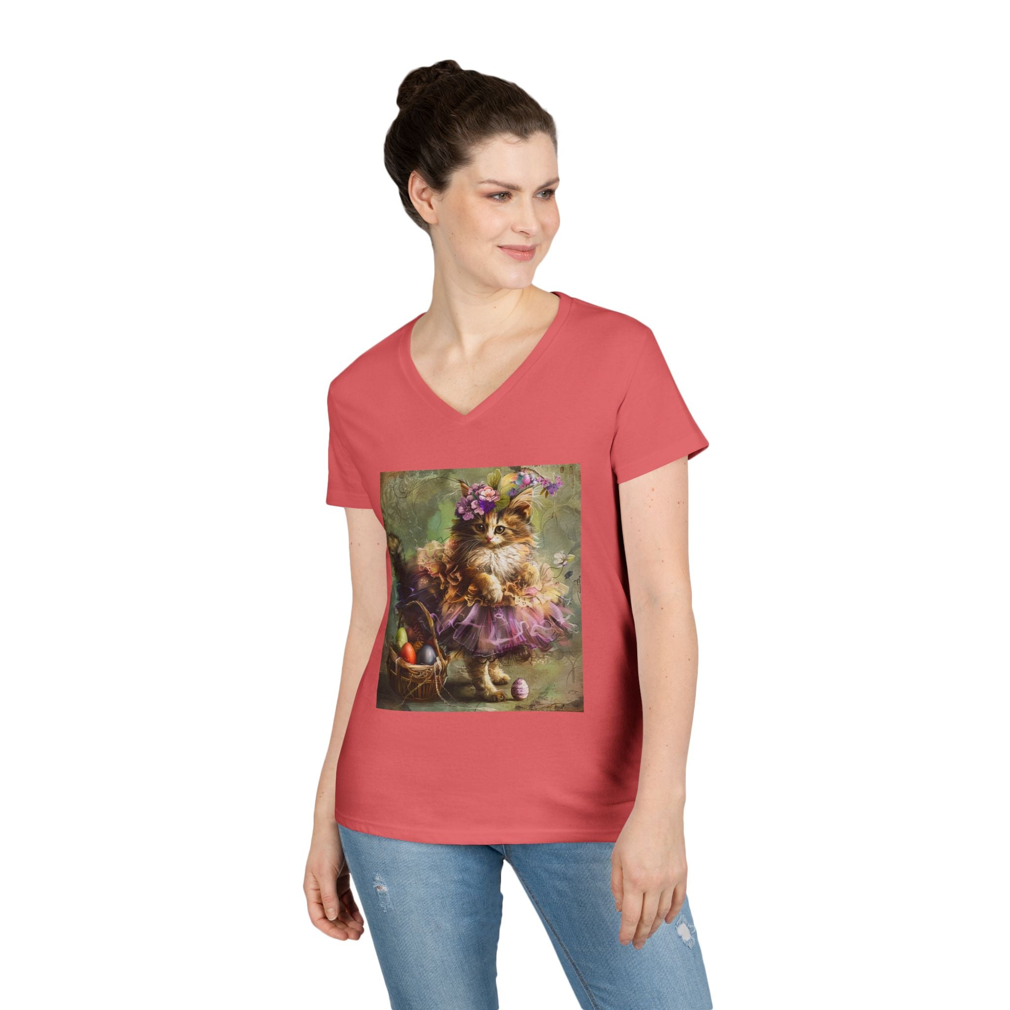 Meadow Treasure Kitten – Spring Keepsake Tee