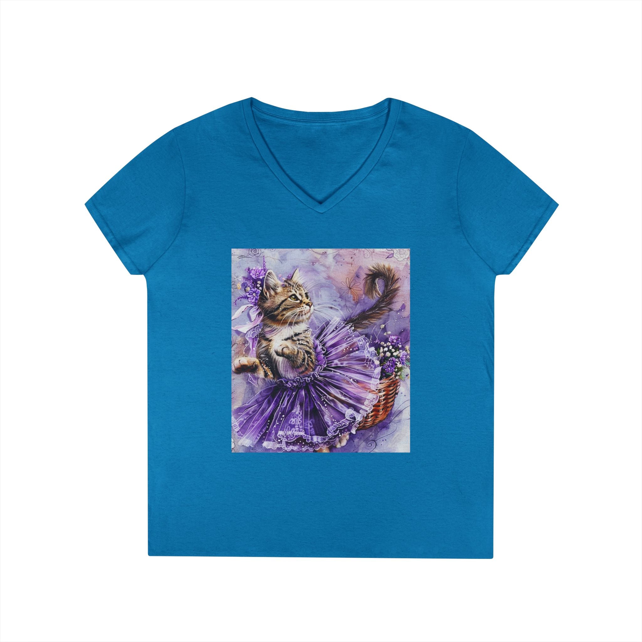 Violet Dream Kitten – Twilight Ballet Tee