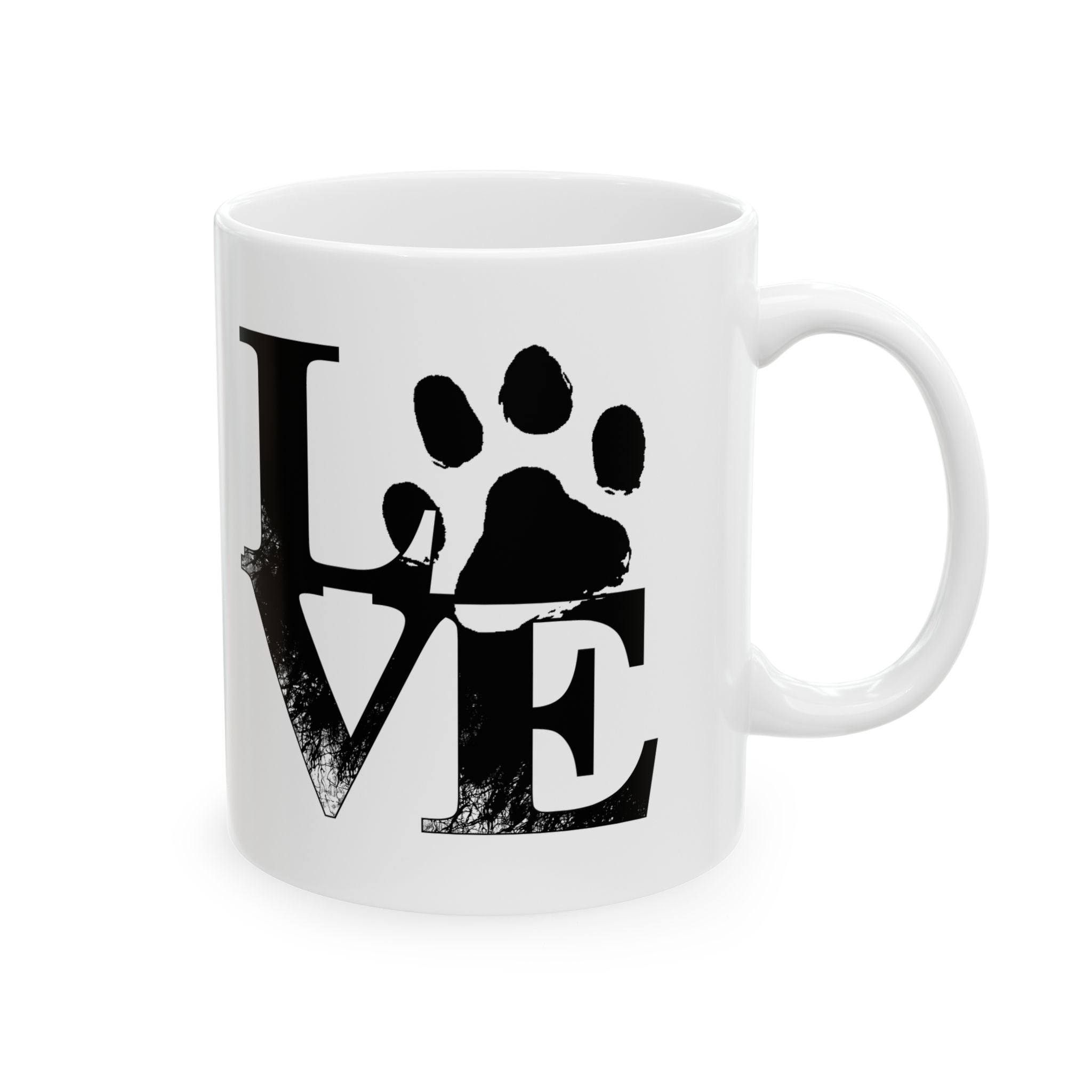 Love Paw Mug – Pet Lover Coffee Cup