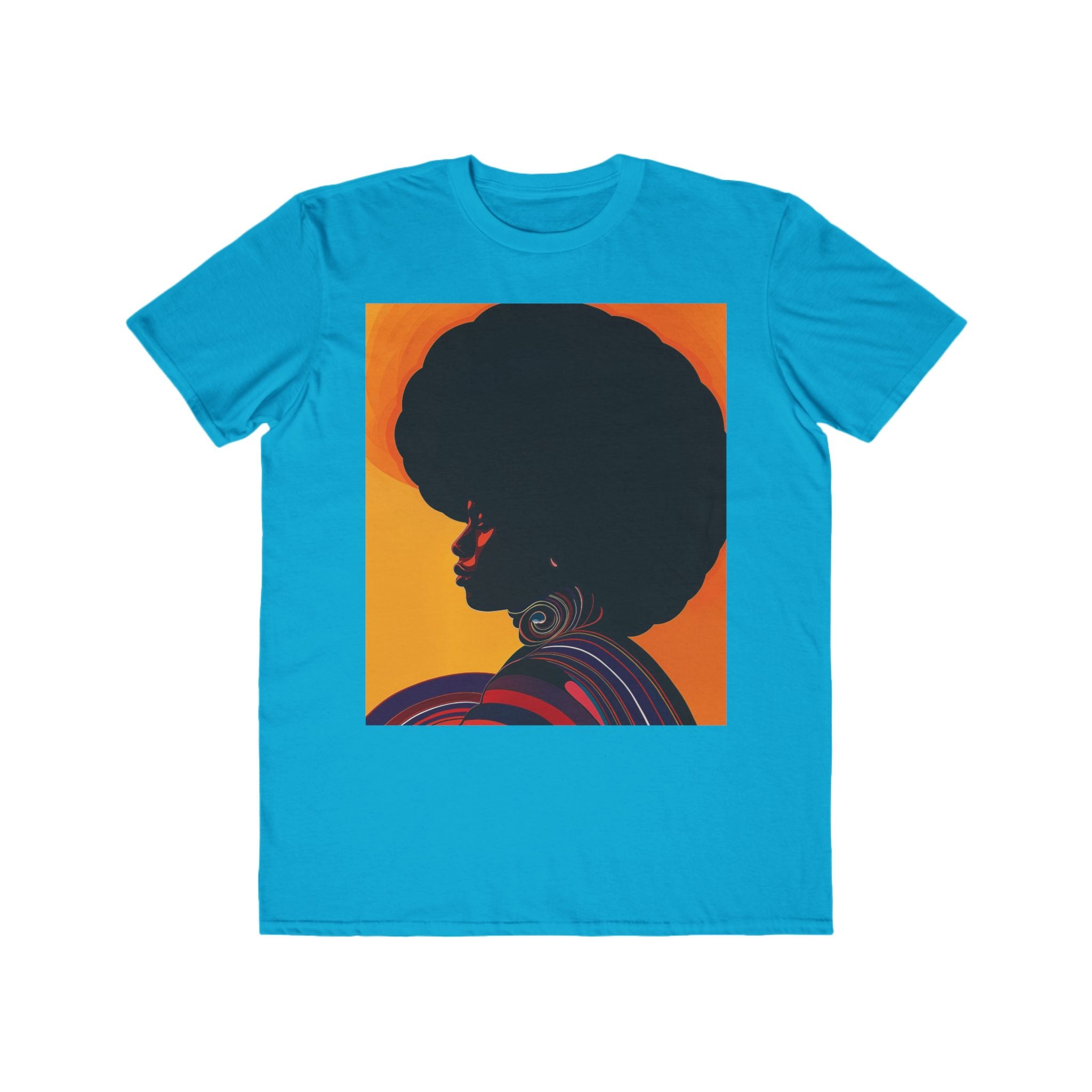 Afro Radiance – Retro Soul Silhouette T-Shirt