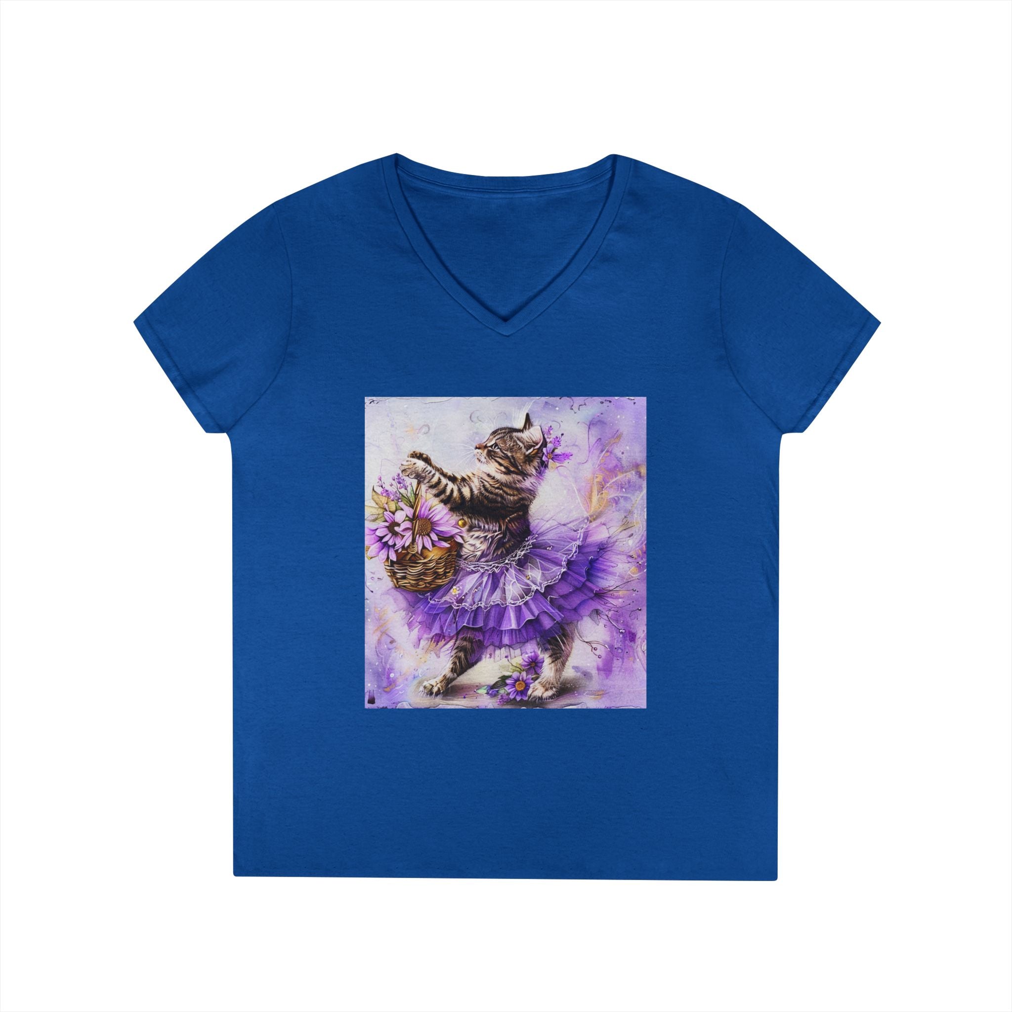 Lavender Leap Kitten – Ballet Bloom Tee