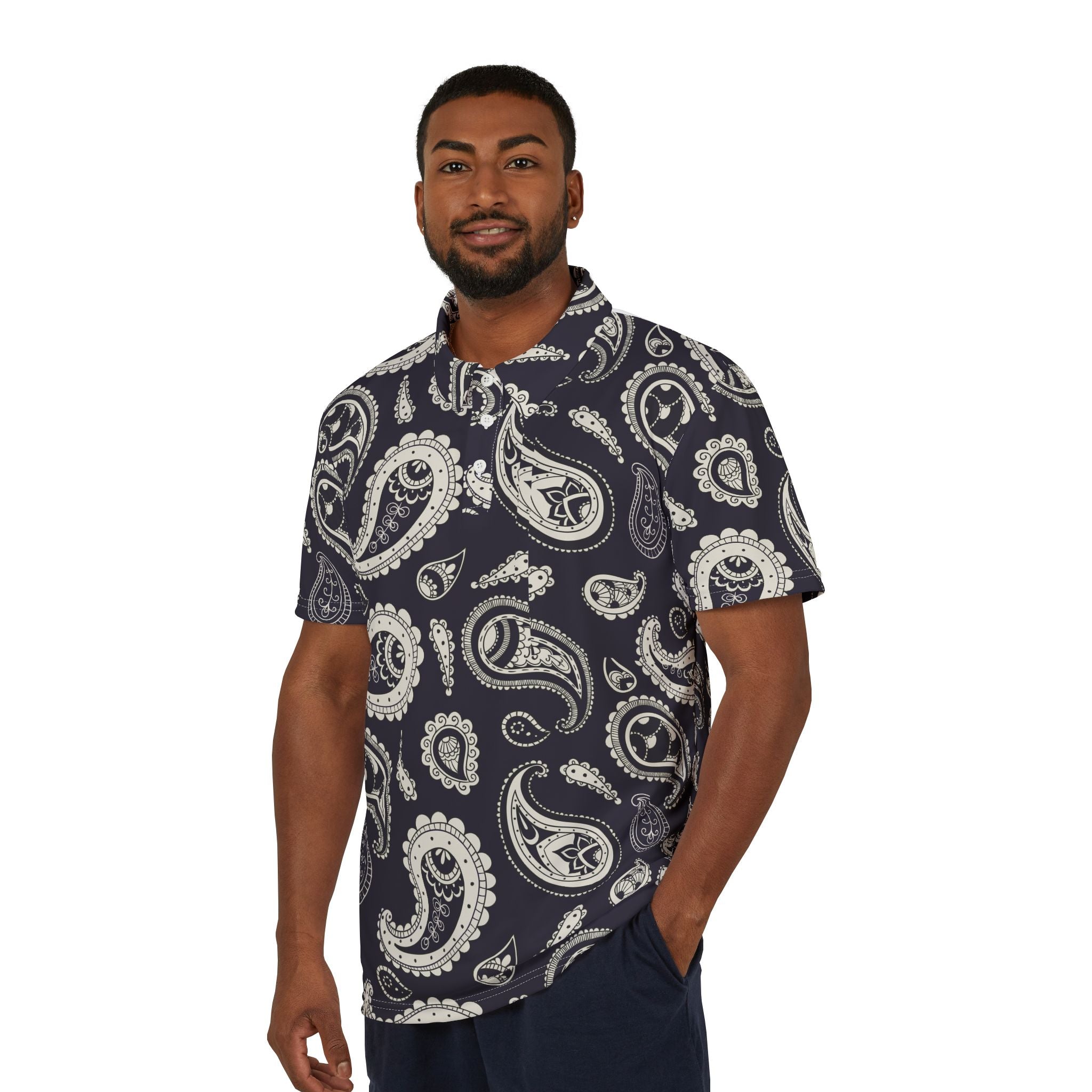 Classic Paisley – Vintage Pattern Polo Shirt