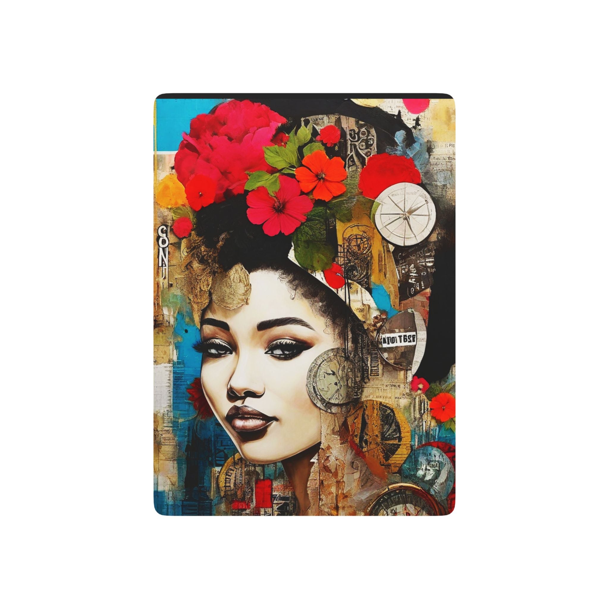 Floral Muse Playing Cards – Timeless Art Collage Deck