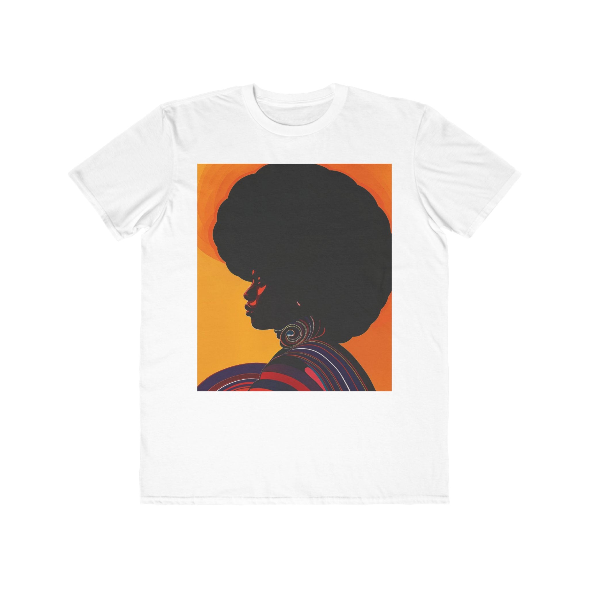 Afro Radiance – Retro Soul Silhouette T-Shirt