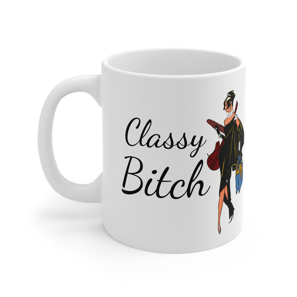 Classy Bitch Mug – Elegant Attitude Statement