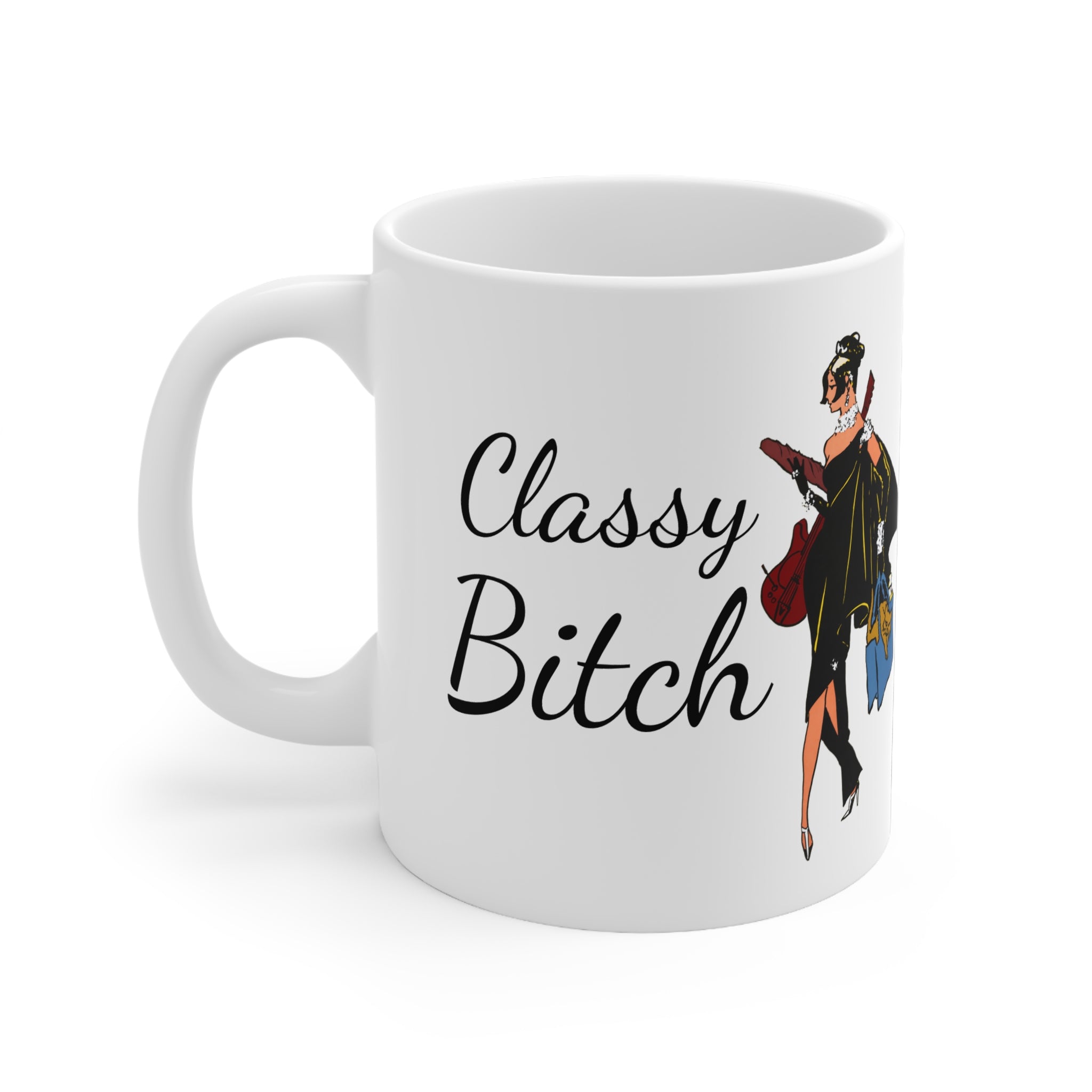 Classy Bitch Mug – Elegant Attitude Statement