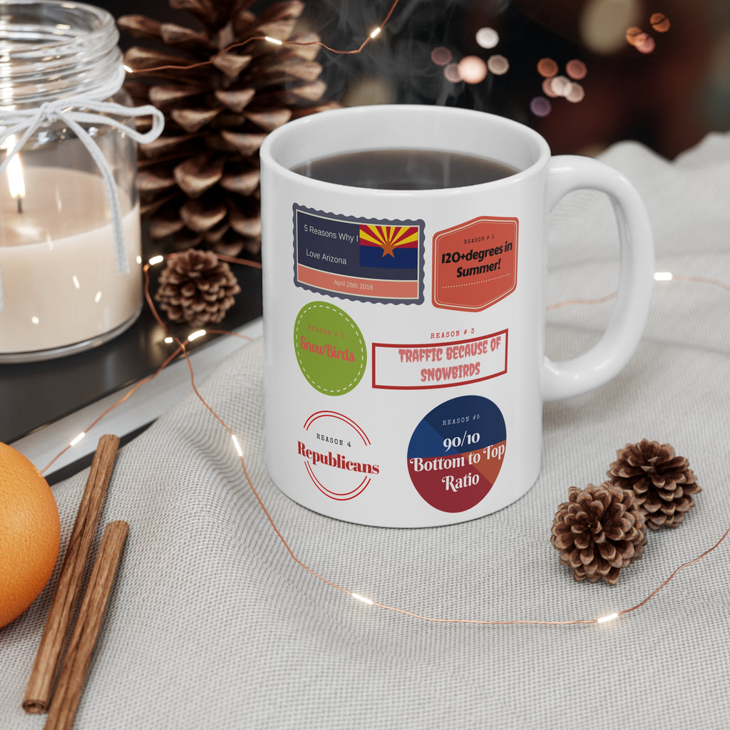 5 Reasons to Love Arizona Mug – Funny Desert Life Coffee Cup