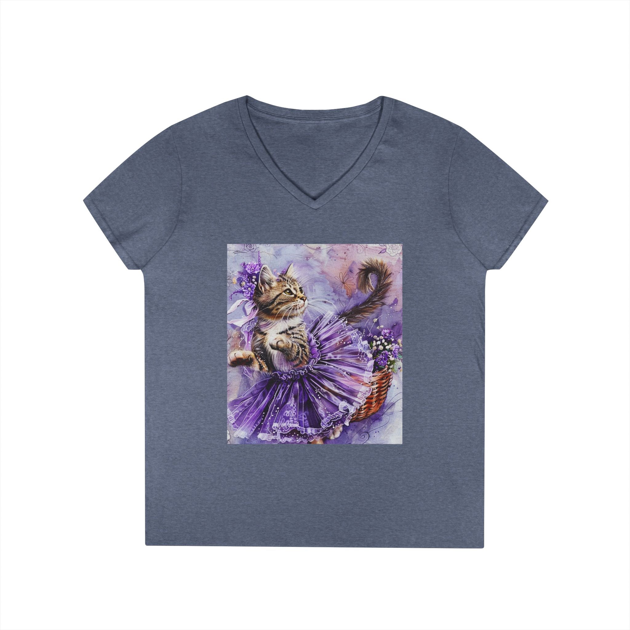 Violet Dream Kitten – Twilight Ballet Tee