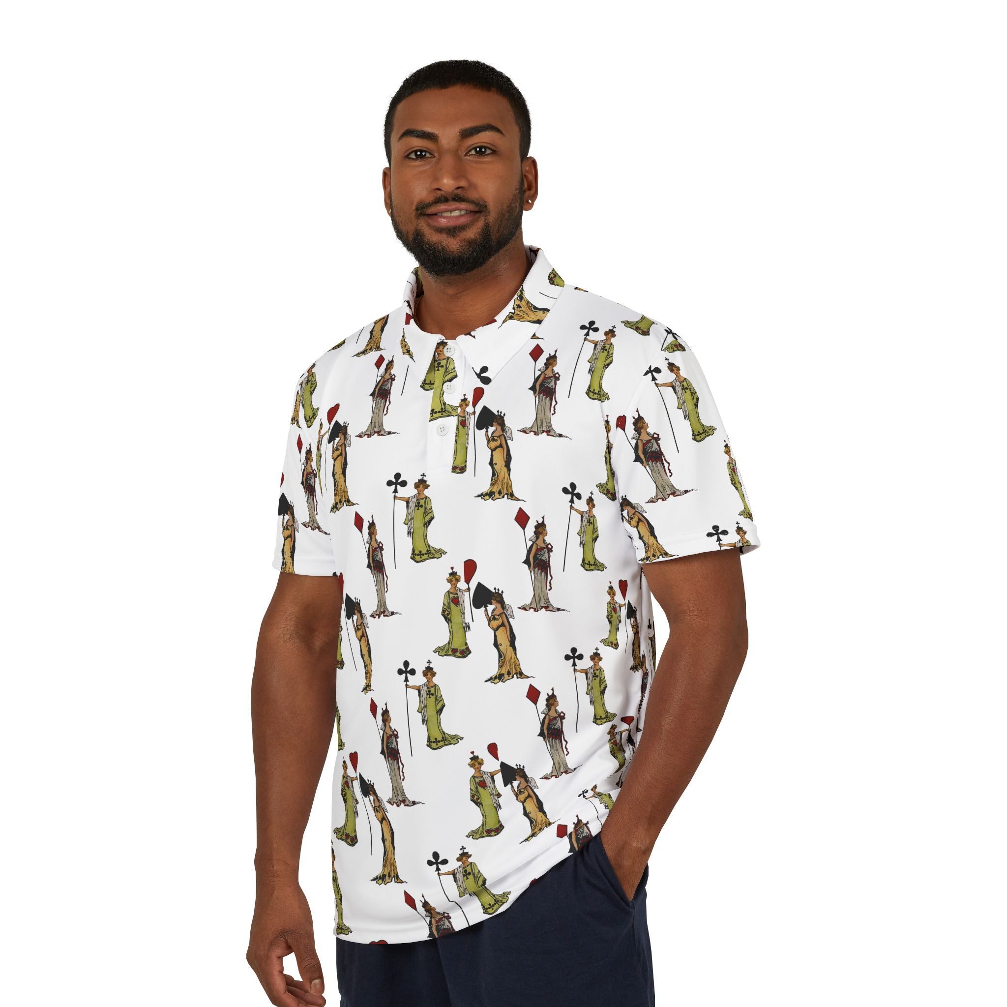 Royal Cards – Vintage Playing Card Polo Shirt