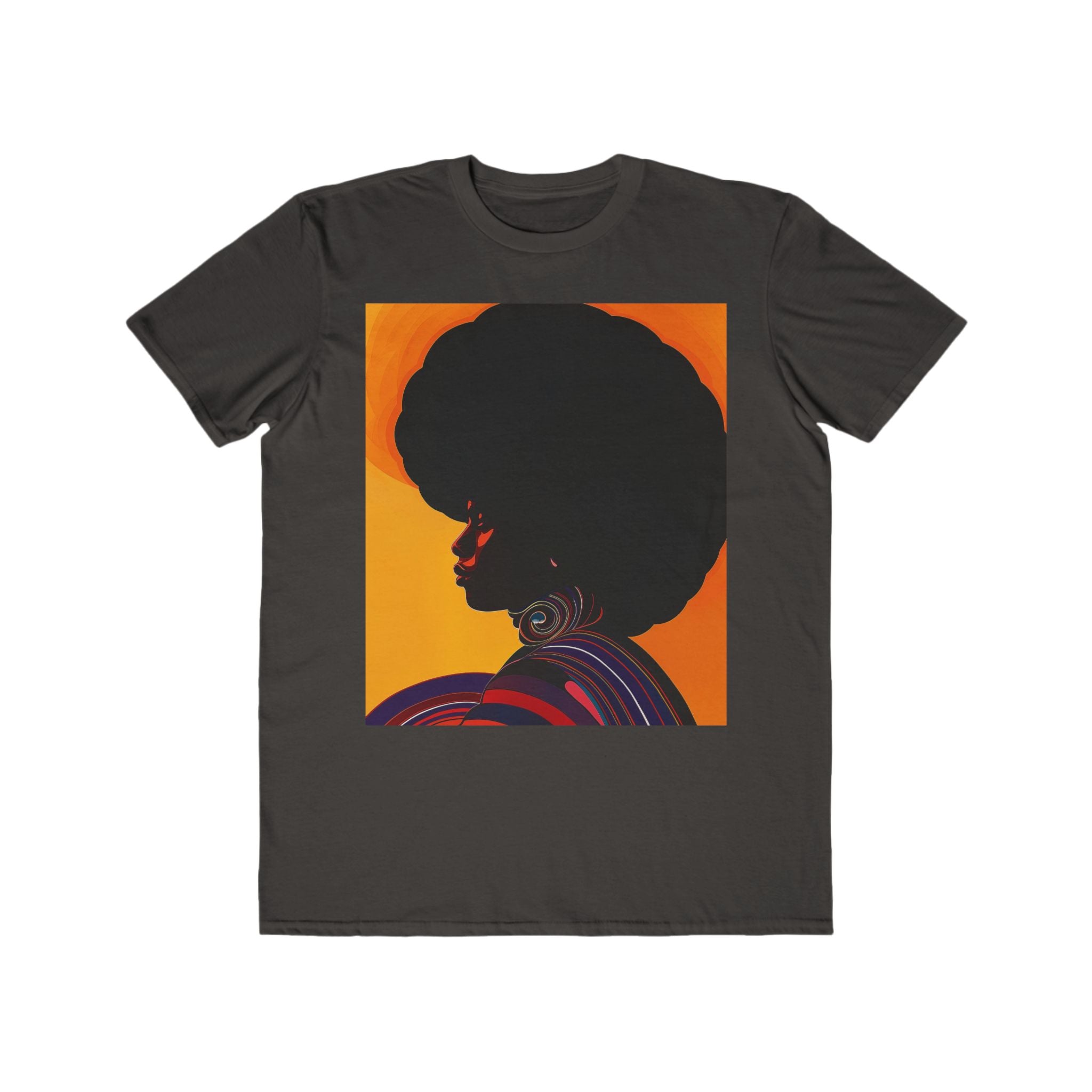 Afro Radiance – Retro Soul Silhouette T-Shirt